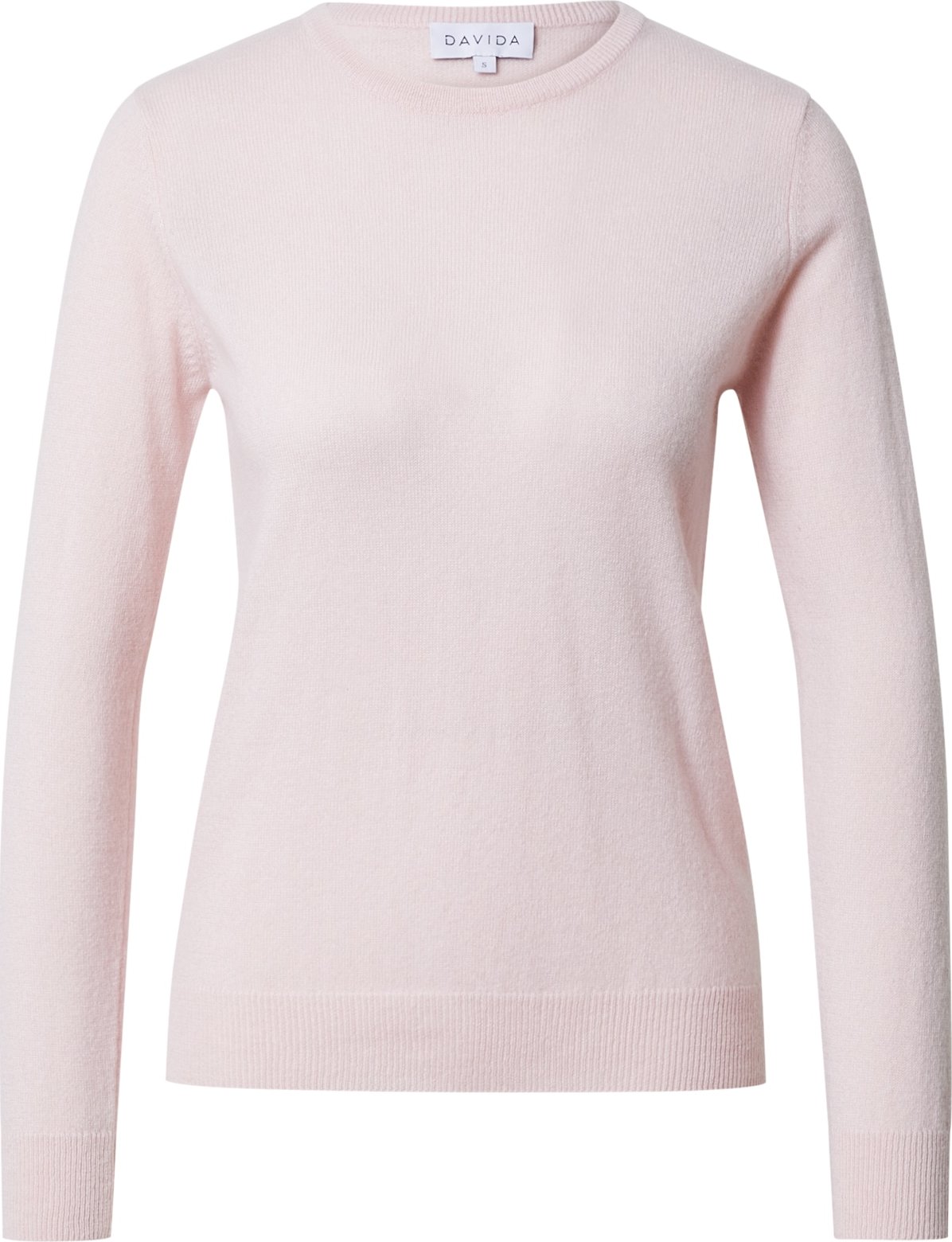 Davida Cashmere Svetr pastelově růžová