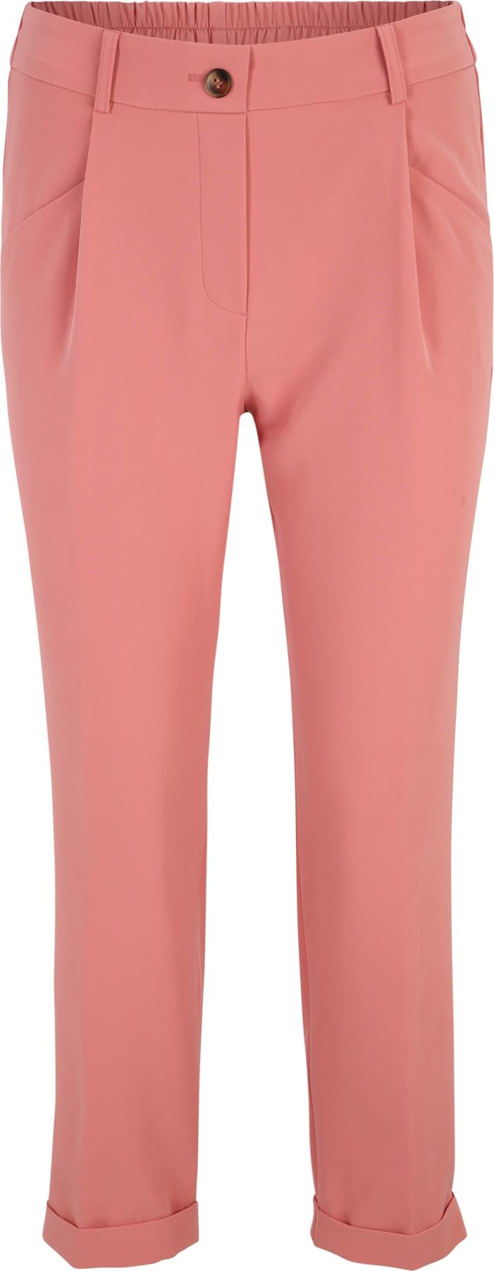 Dorothy Perkins Petite Kalhoty se sklady v pase pink