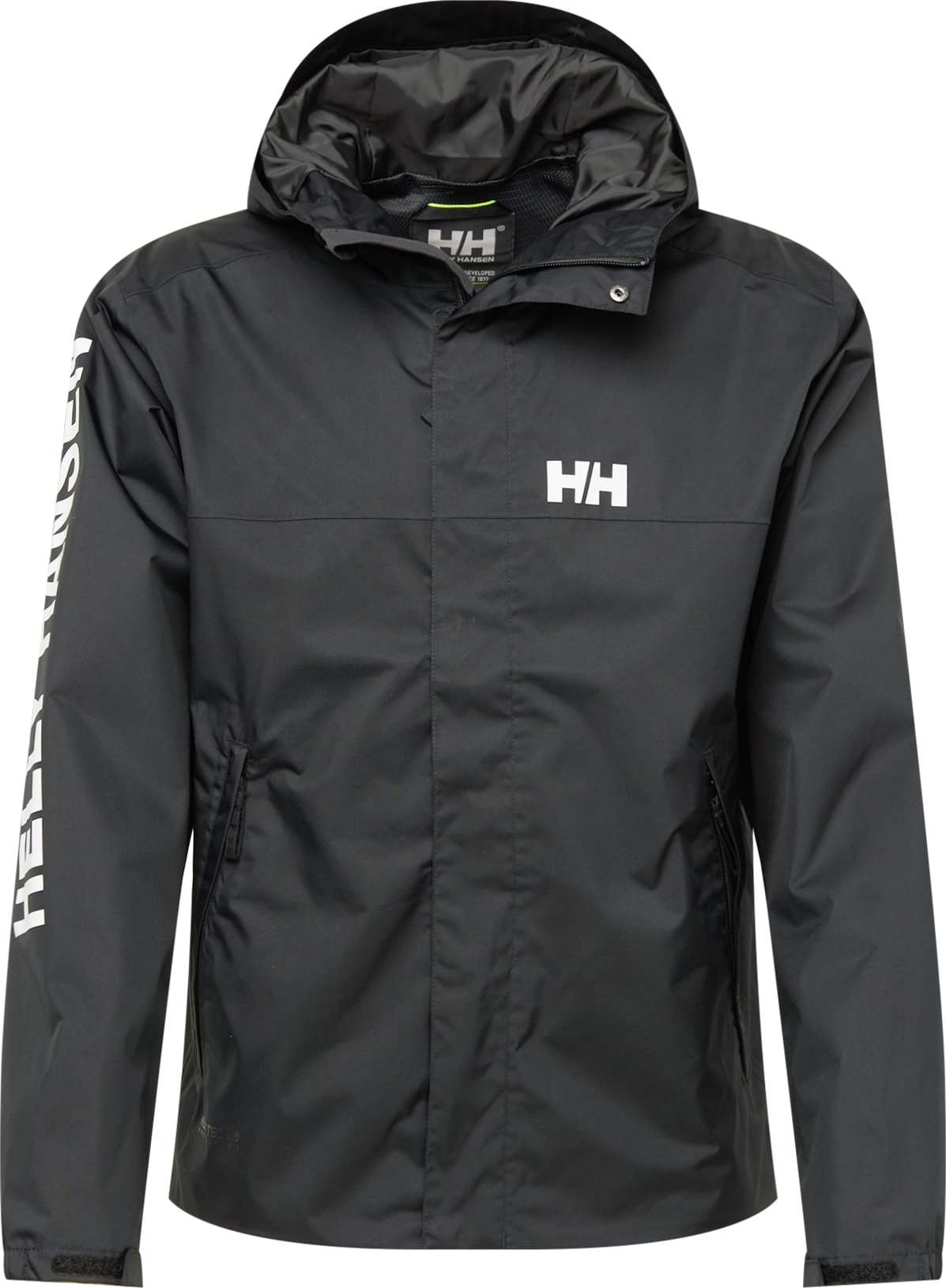 HELLY HANSEN Funkční bunda 'ERVIK' černá / bílá