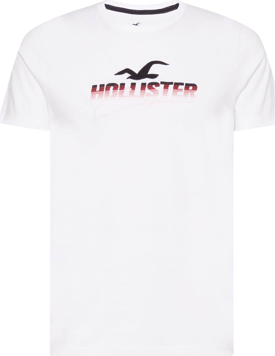 HOLLISTER Tričko bílá / mix barev