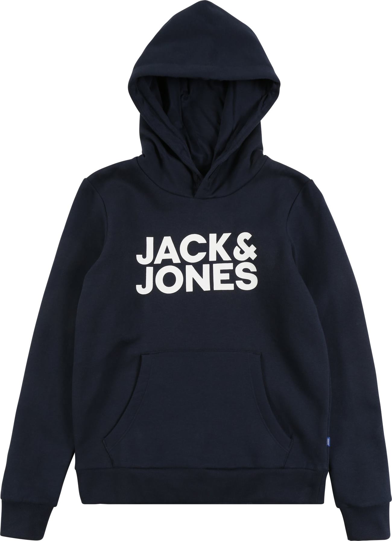 Jack & Jones Junior Mikina 'Corp' námořnická modř