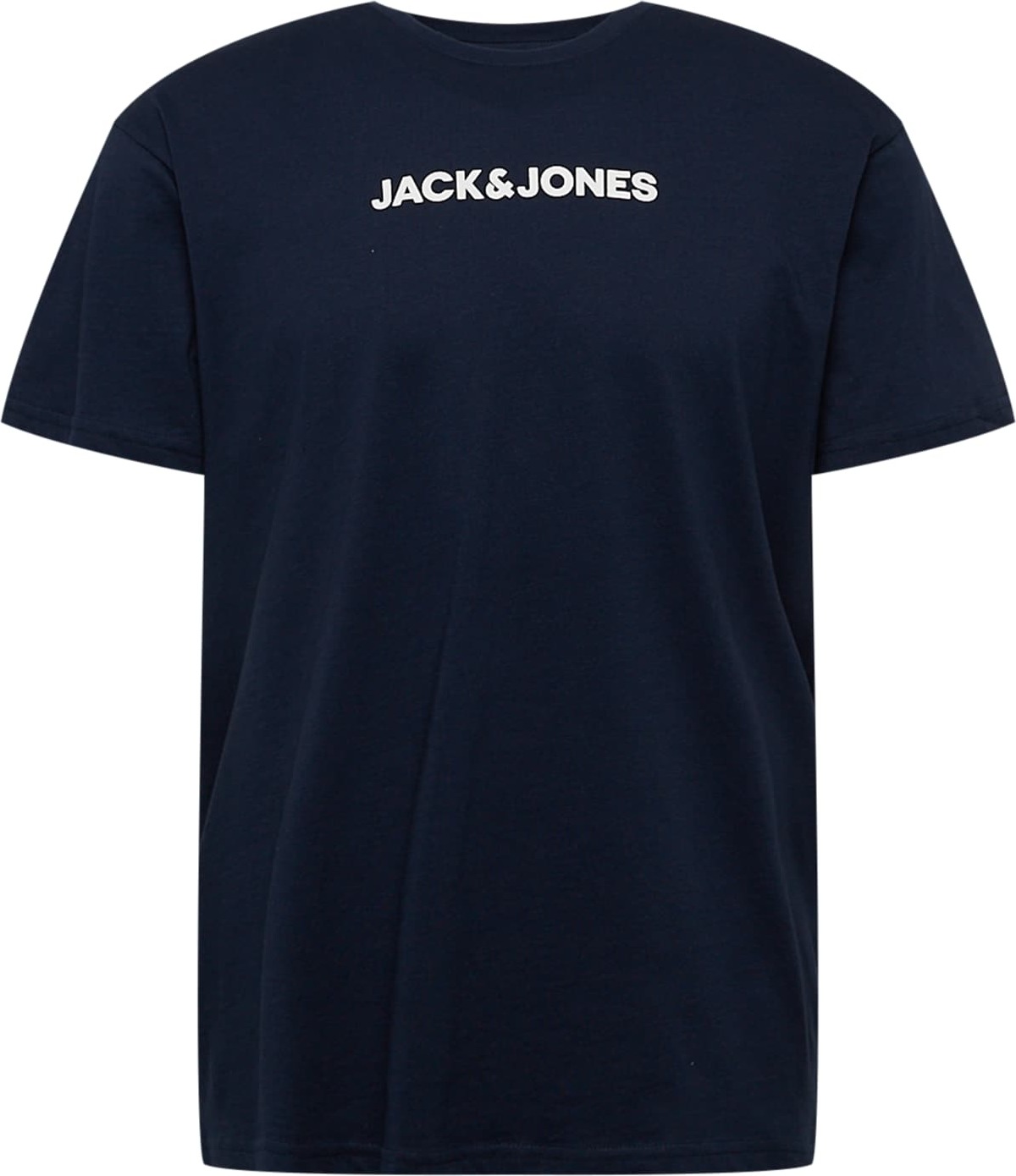 JACK & JONES Tričko 'American Fit' námořnická modř / bílá / fialová / hnědá