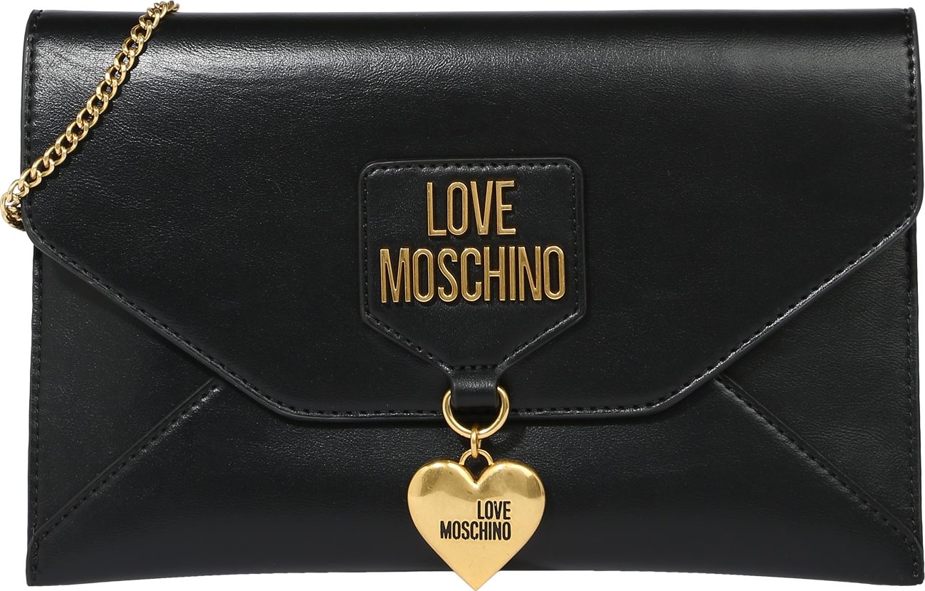 Love Moschino Taška přes rameno černá / červená