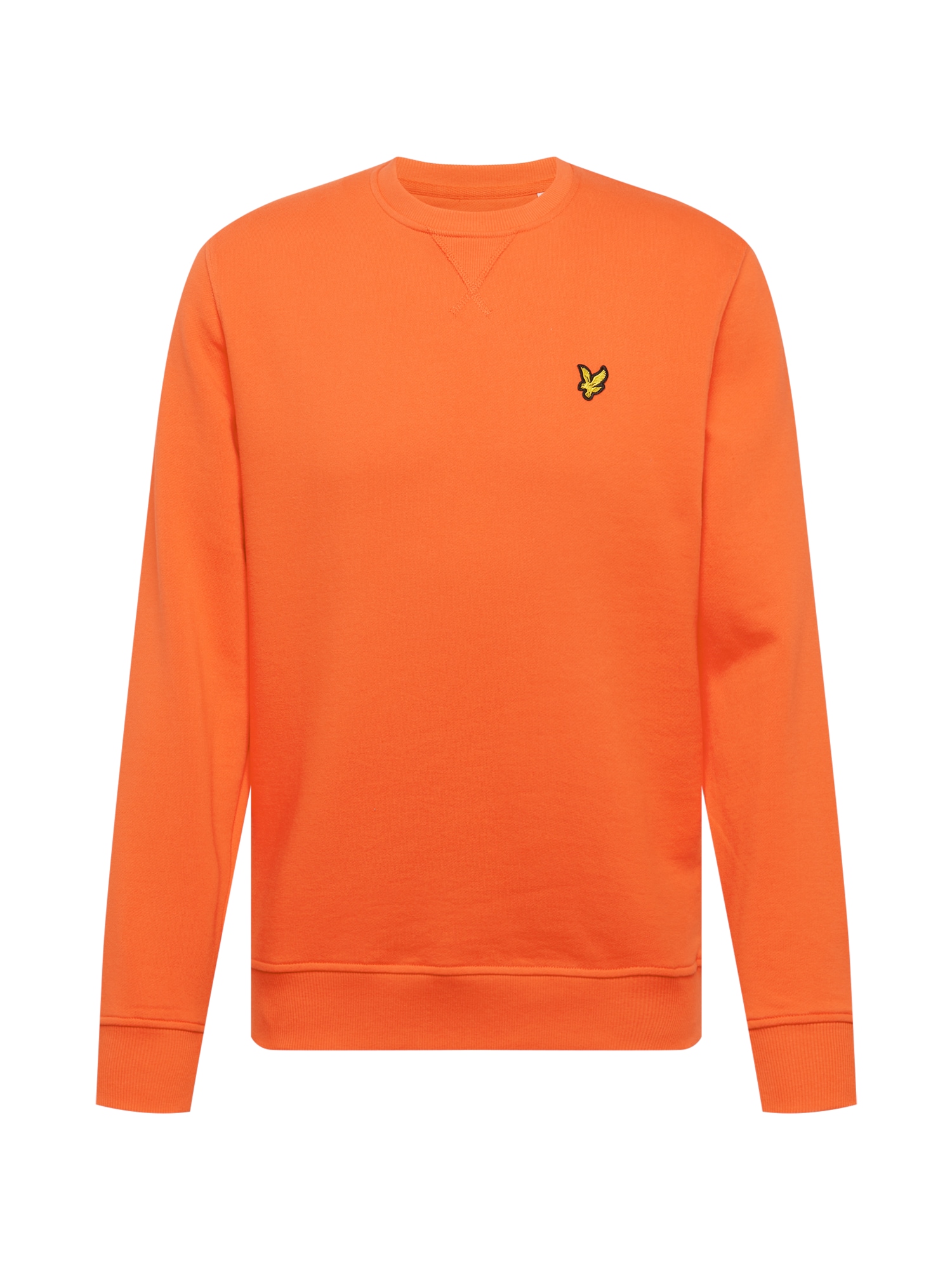 Lyle & Scott Mikina tmavě oranžová / žlutá