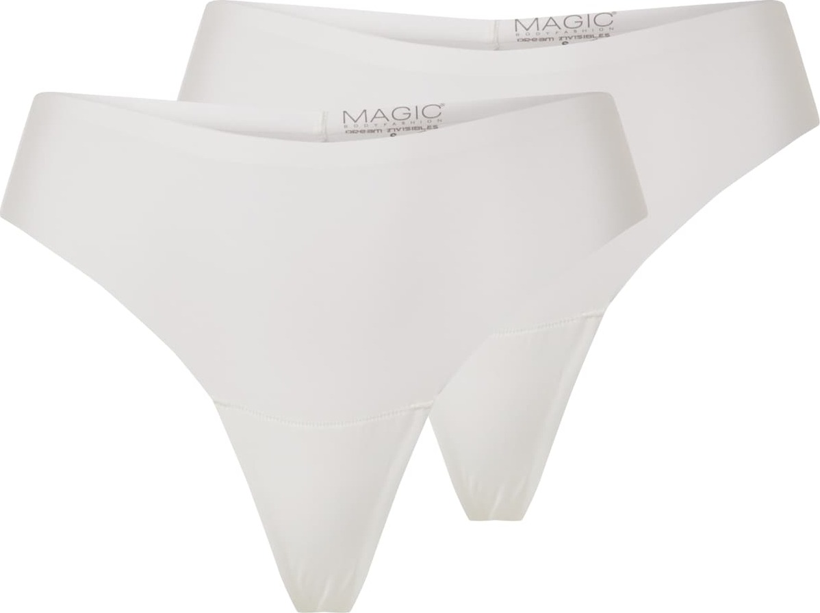 MAGIC Bodyfashion Tanga 'Dream Invisibles' bílá