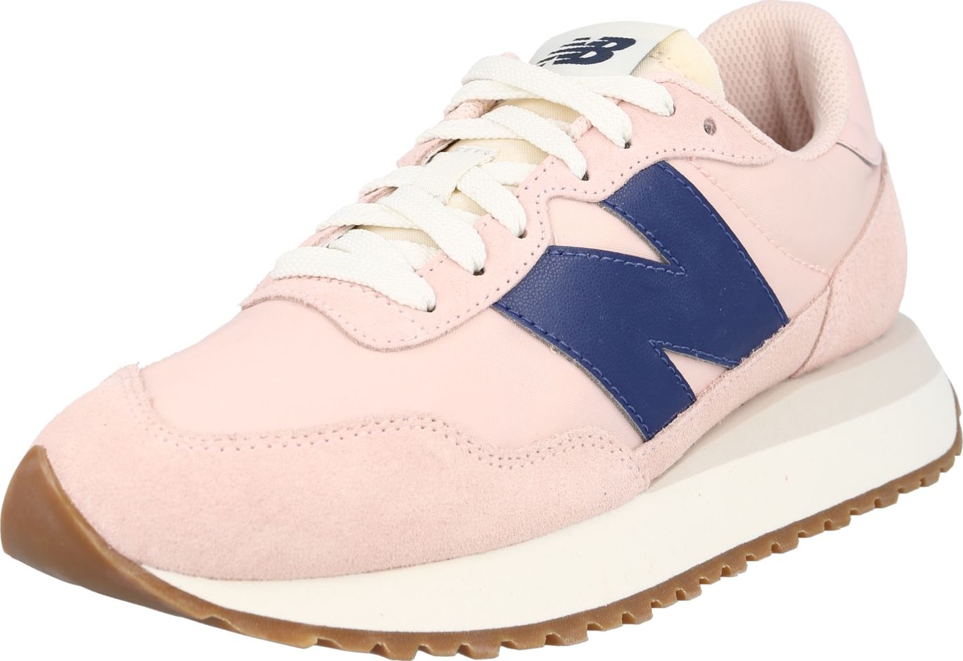 new balance Tenisky modrá / pastelově růžová