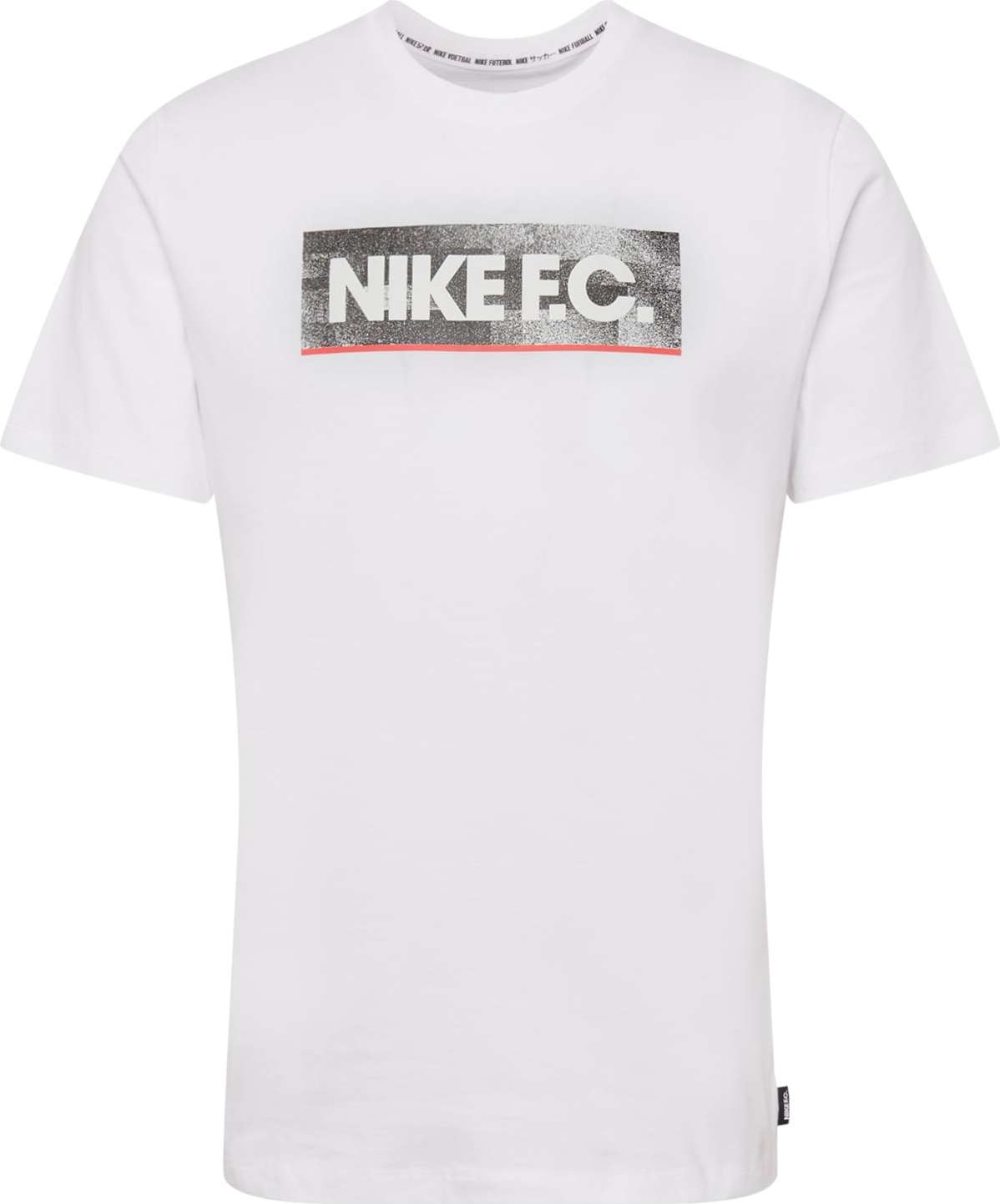 NIKE Funkční tričko bílá / černá / červená