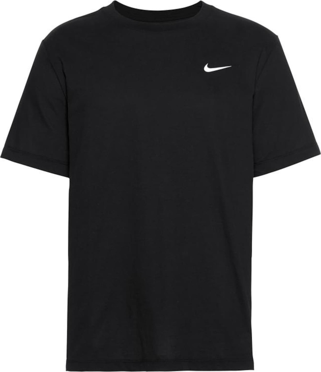 NIKE Funkční tričko černá / bílá