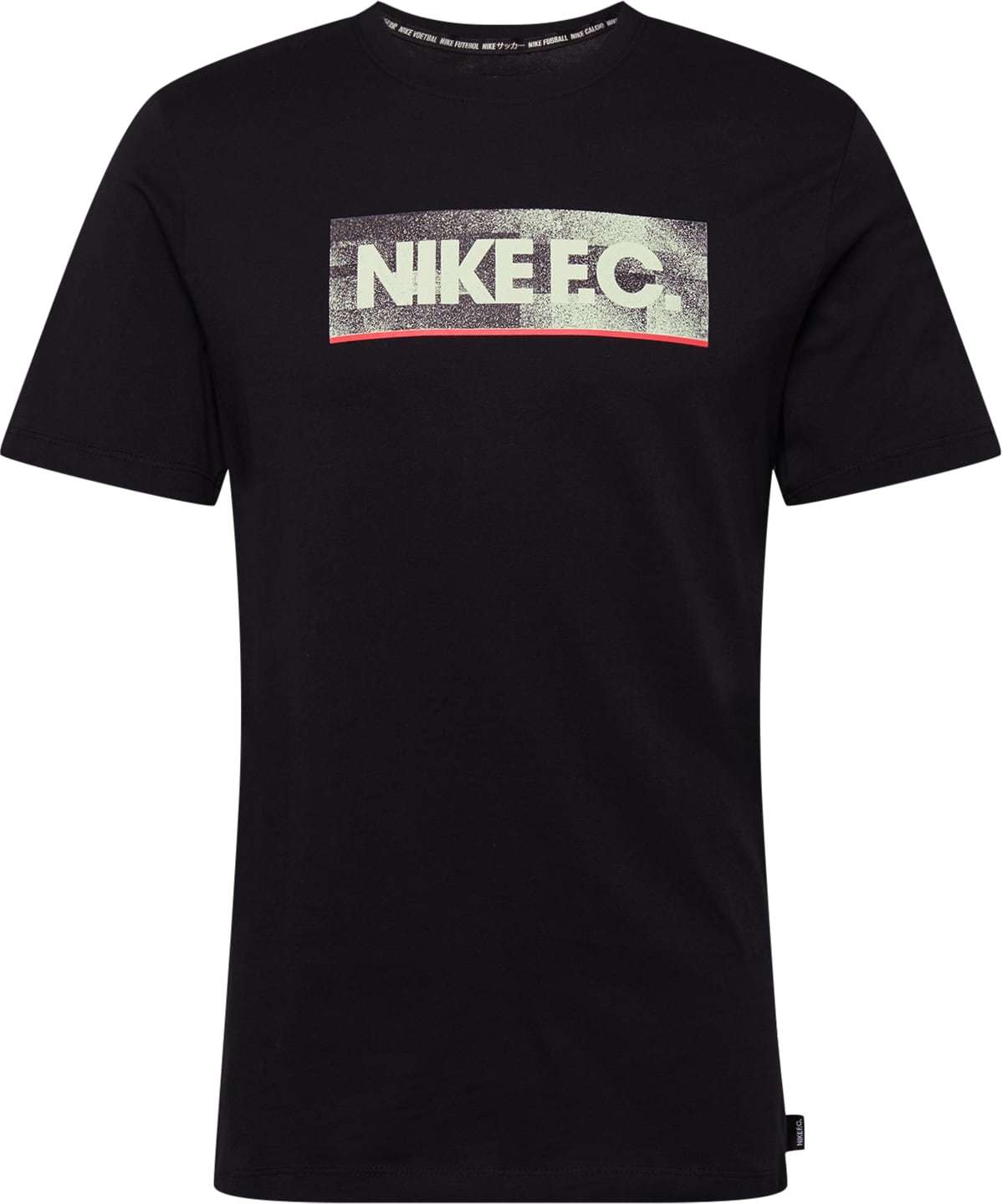 NIKE Funkční tričko černá / bílá / červená