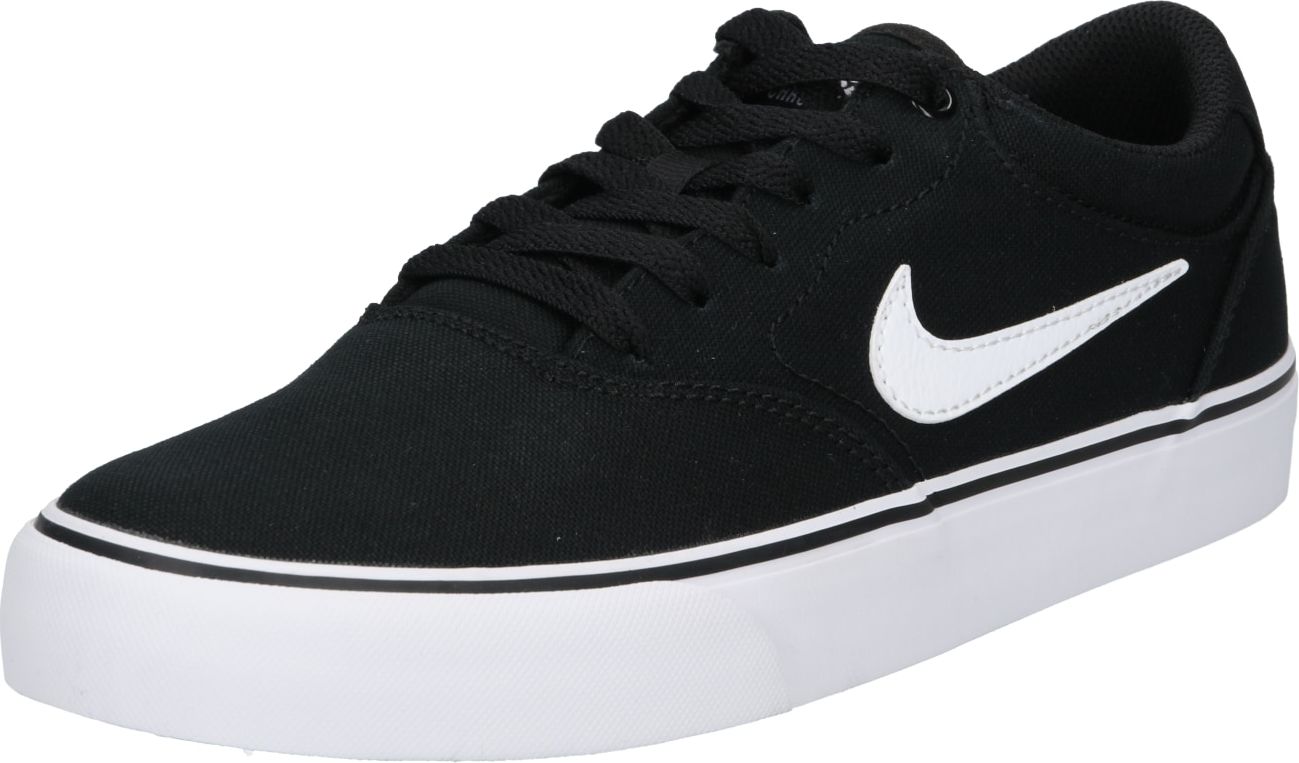 Nike SB Tenisky 'Nike SB Chron 2 Canvas' černá / bílá