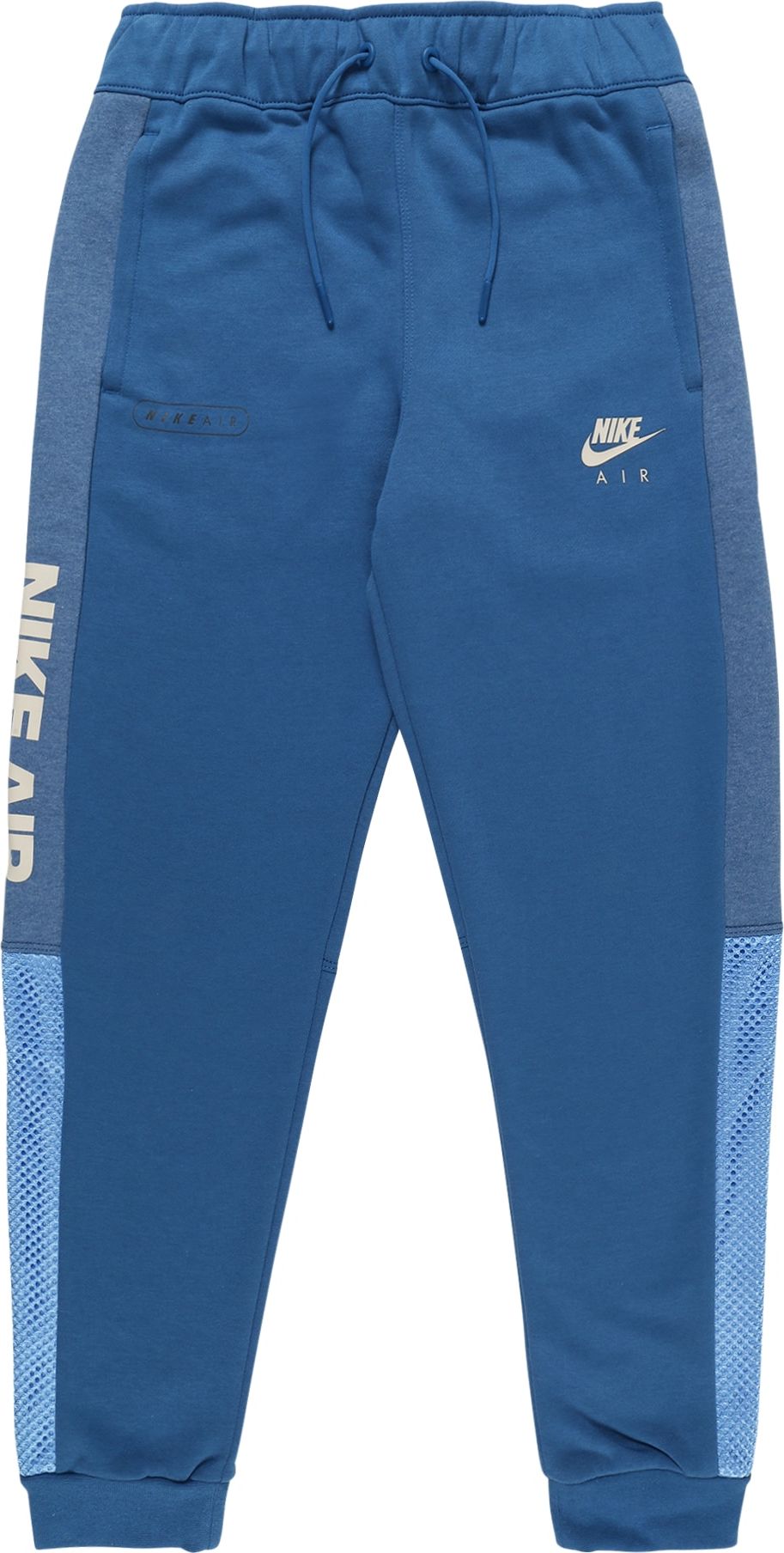 Nike Sportswear Kalhoty tmavě modrá / světlemodrá / kouřově modrá / bílá