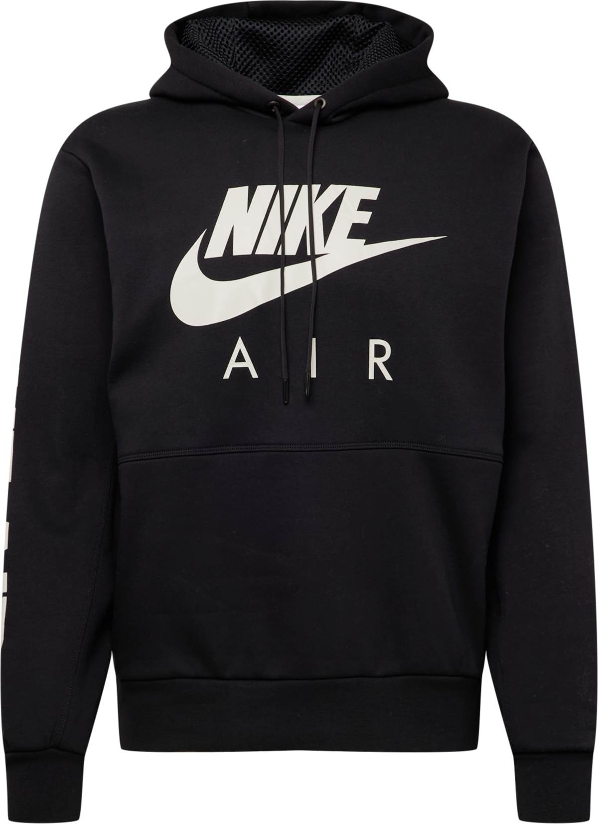 Nike Sportswear Mikina černá / bílá