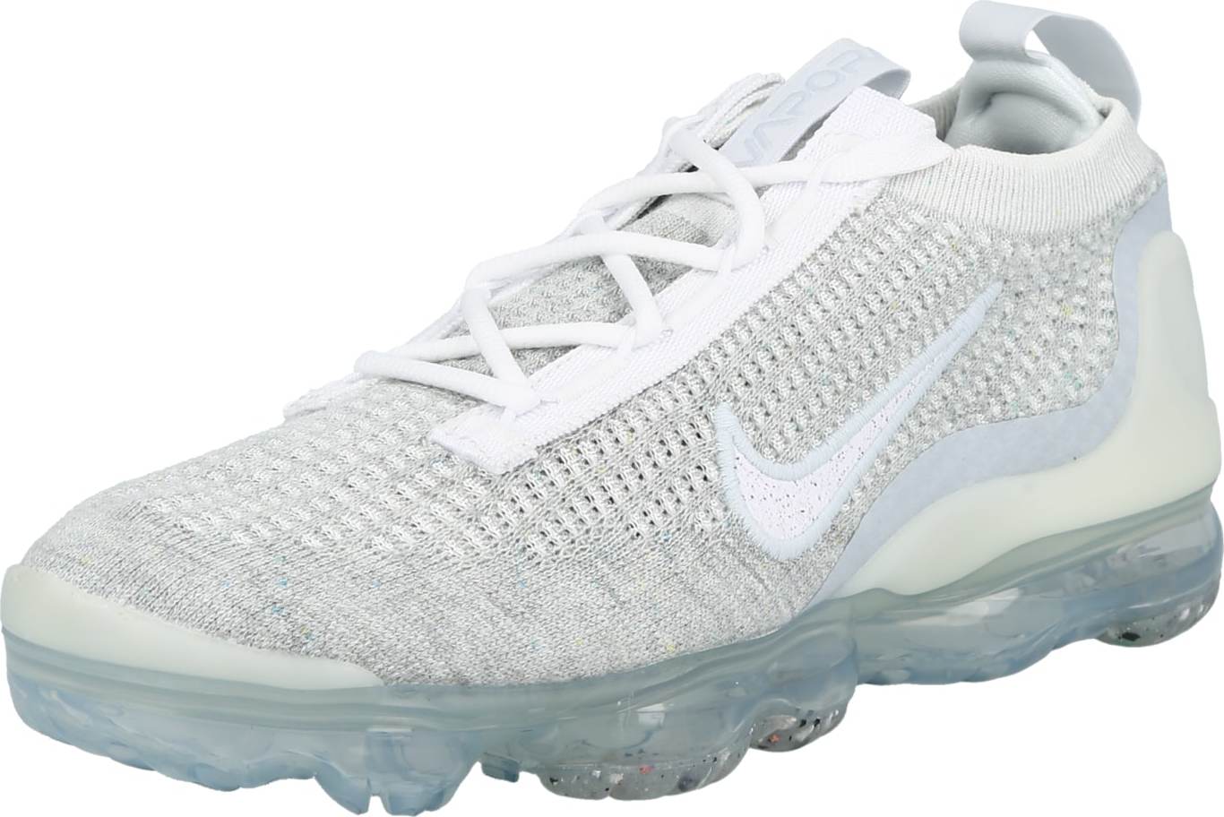 NIKE Sportovní boty 'Vapormax' bílá / světle šedá