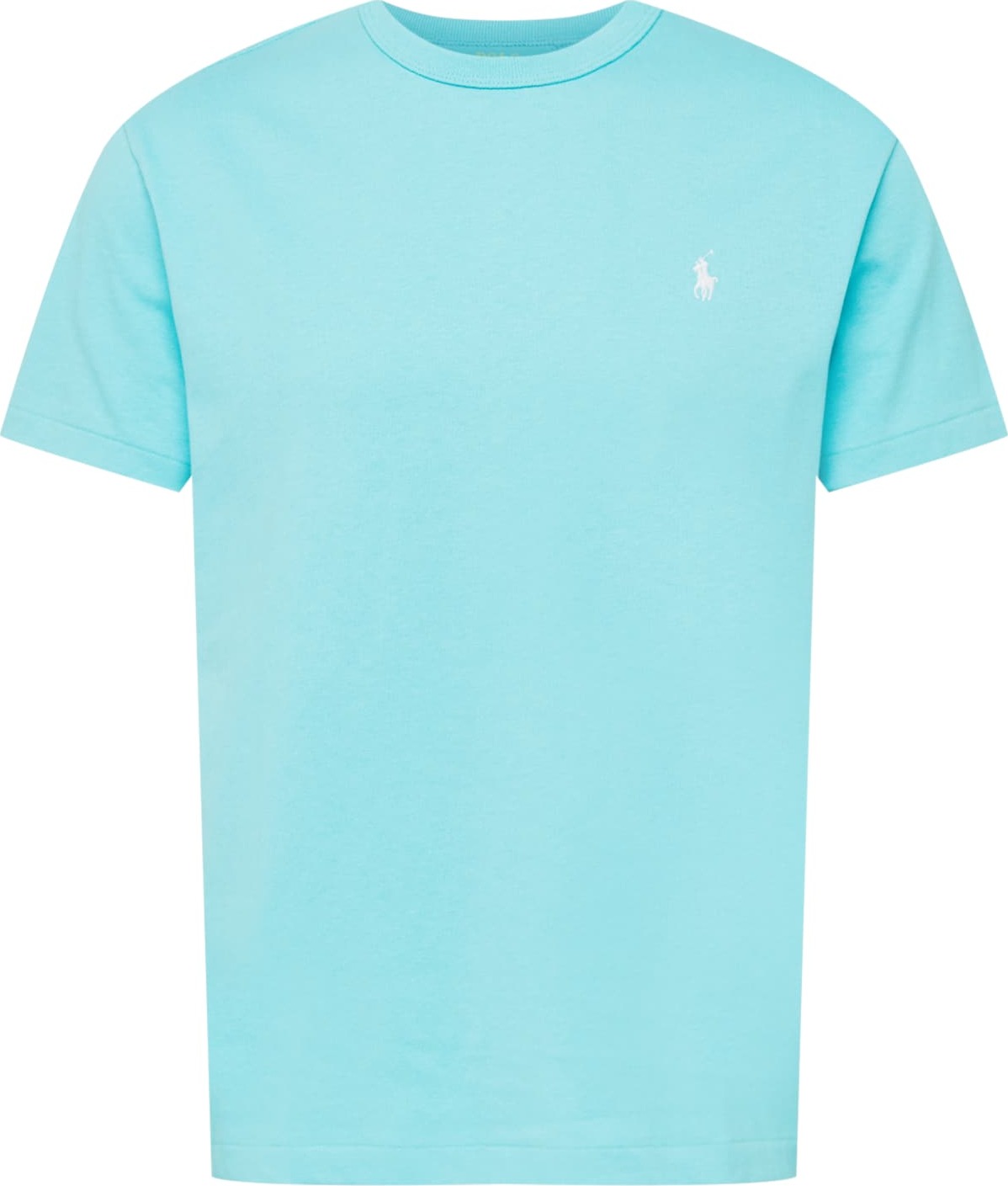 Polo Ralph Lauren Tričko aqua modrá / bílá