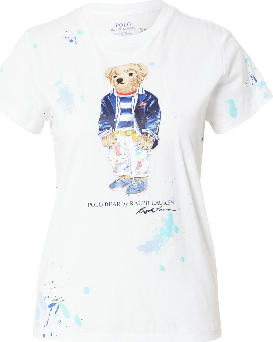 Polo Ralph Lauren Tričko bílá / modrá / mix barev