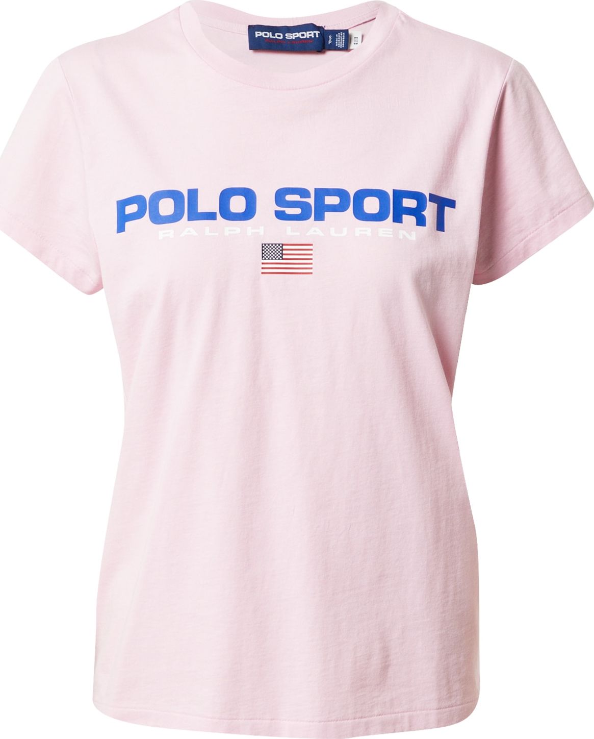 Polo Ralph Lauren Tričko růžová / modrá / bílá / červená