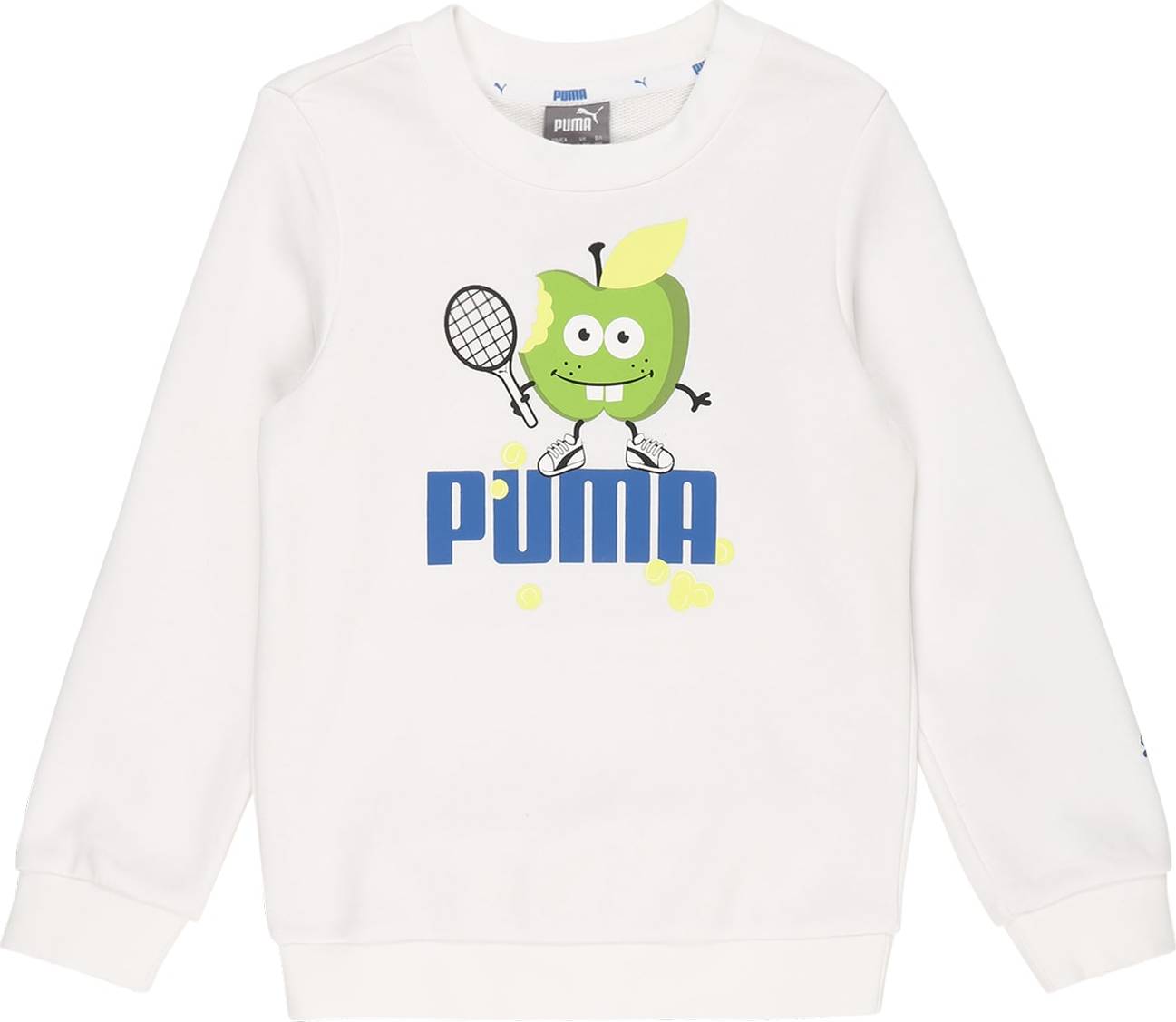 PUMA Mikina 'Fruitmates' bílá / modrá / světle zelená / žlutá