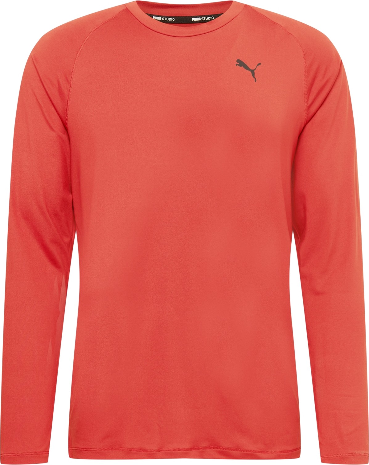 PUMA Mikina 'STUDIO LONG SLEEVE M' červená