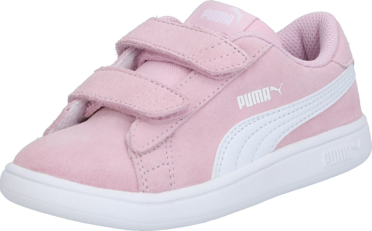 PUMA Tenisky 'Smash' bílá / světle růžová