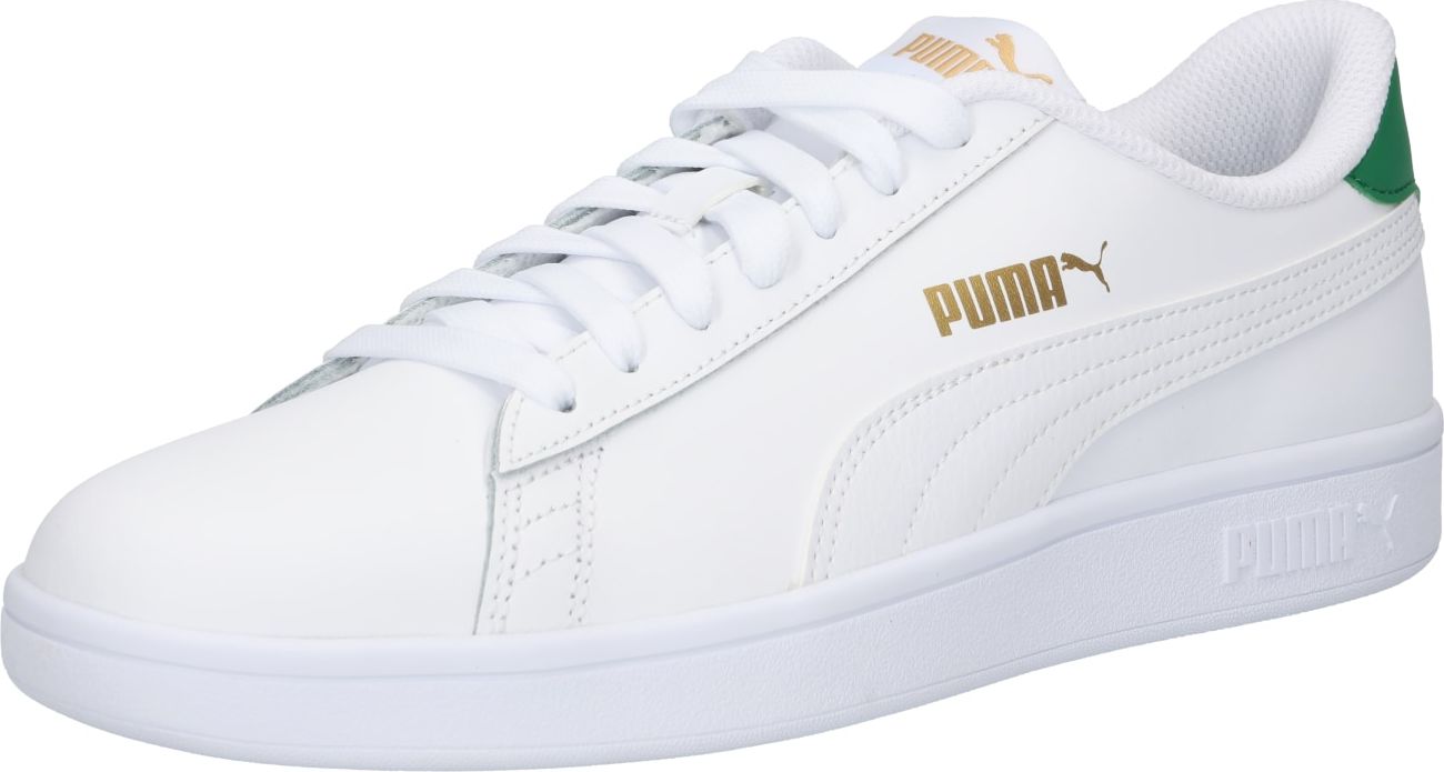 PUMA Tenisky 'Smash' bílá / zlatá / zelená