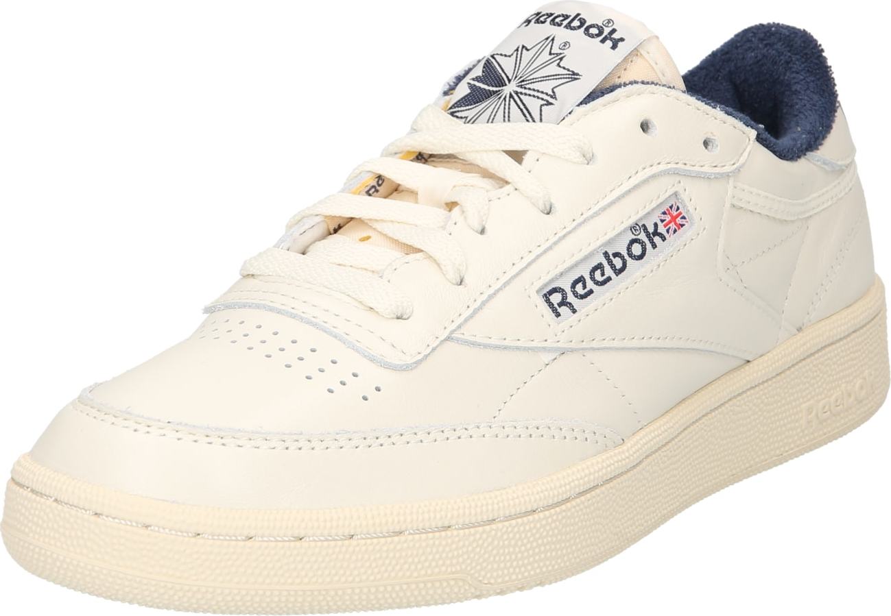 Reebok Classics Tenisky 'Club C 85 ' offwhite / modrá / červená