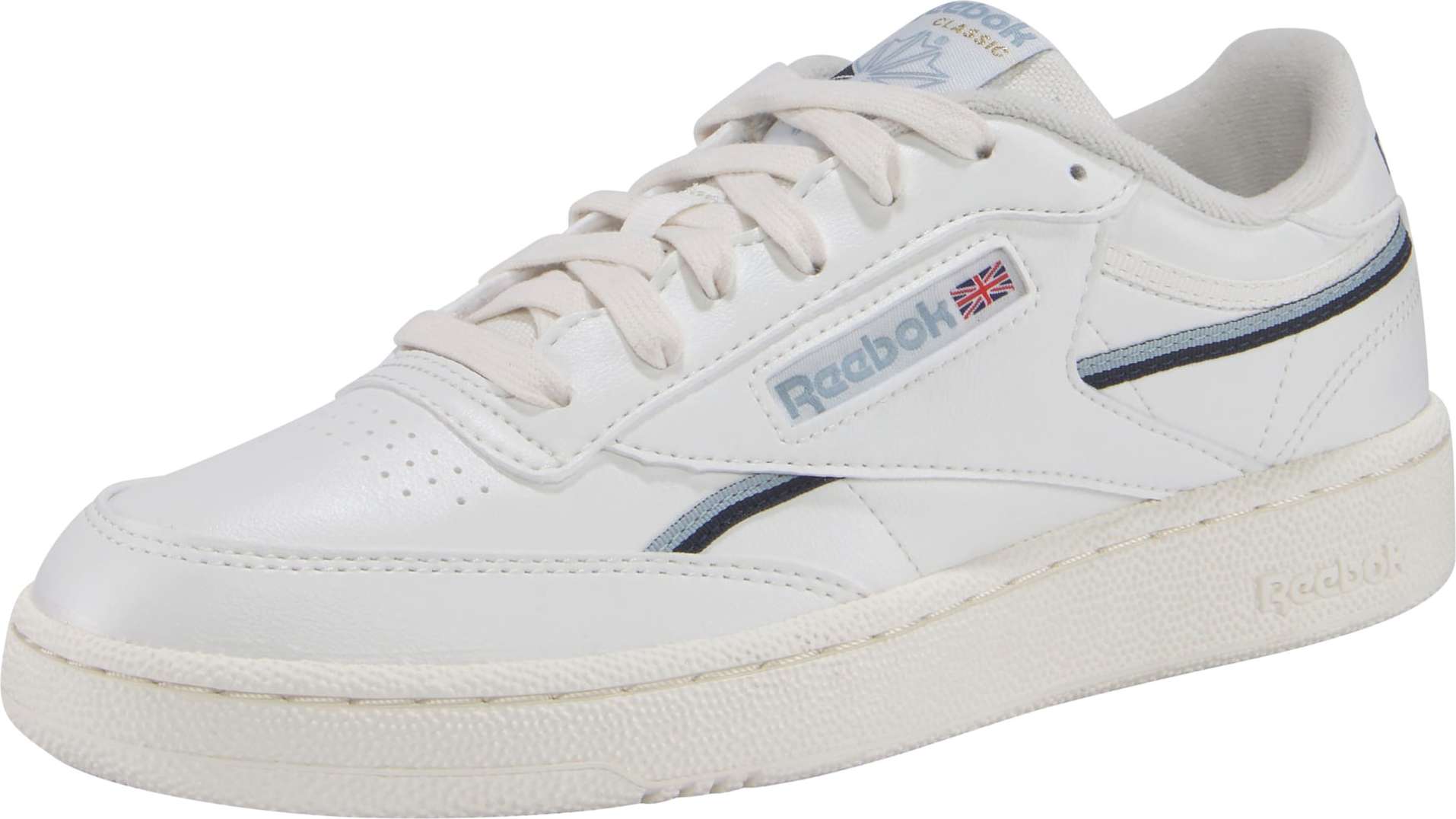 Reebok Classics Tenisky 'Club C 85 Vegan' bílá / kouřově modrá / námořnická modř