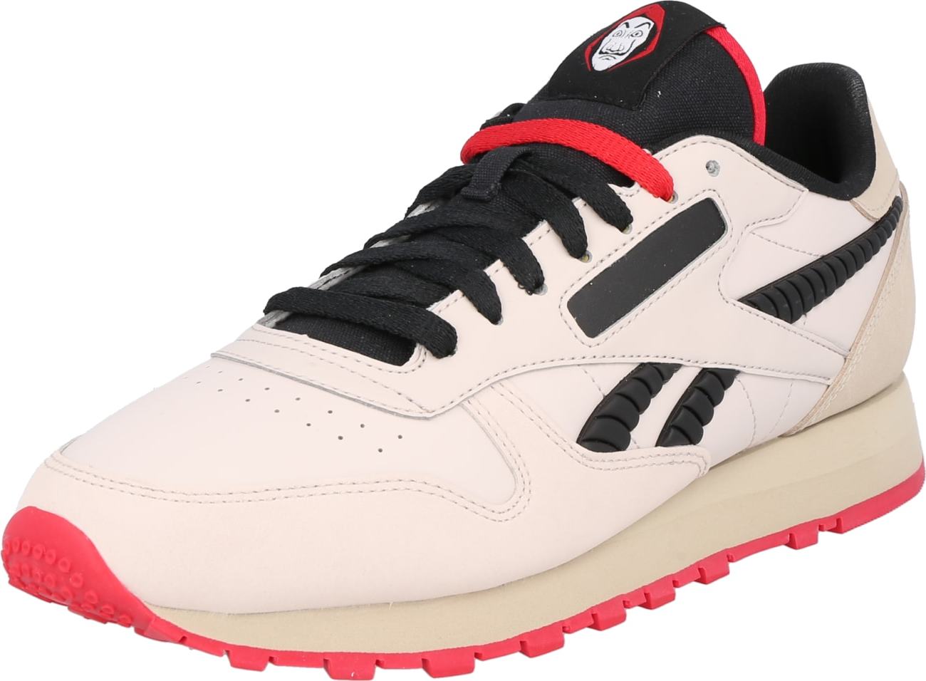 Reebok Classics Tenisky 'La Casa De Papel' bílá / černá / červená / béžová