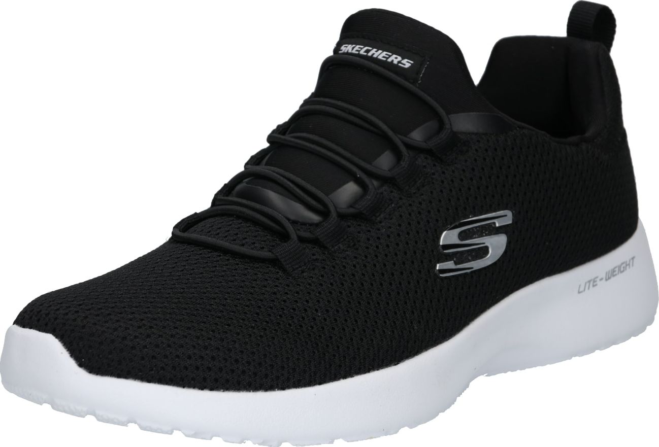 SKECHERS Tenisky 'Dynamight' bílá / černá