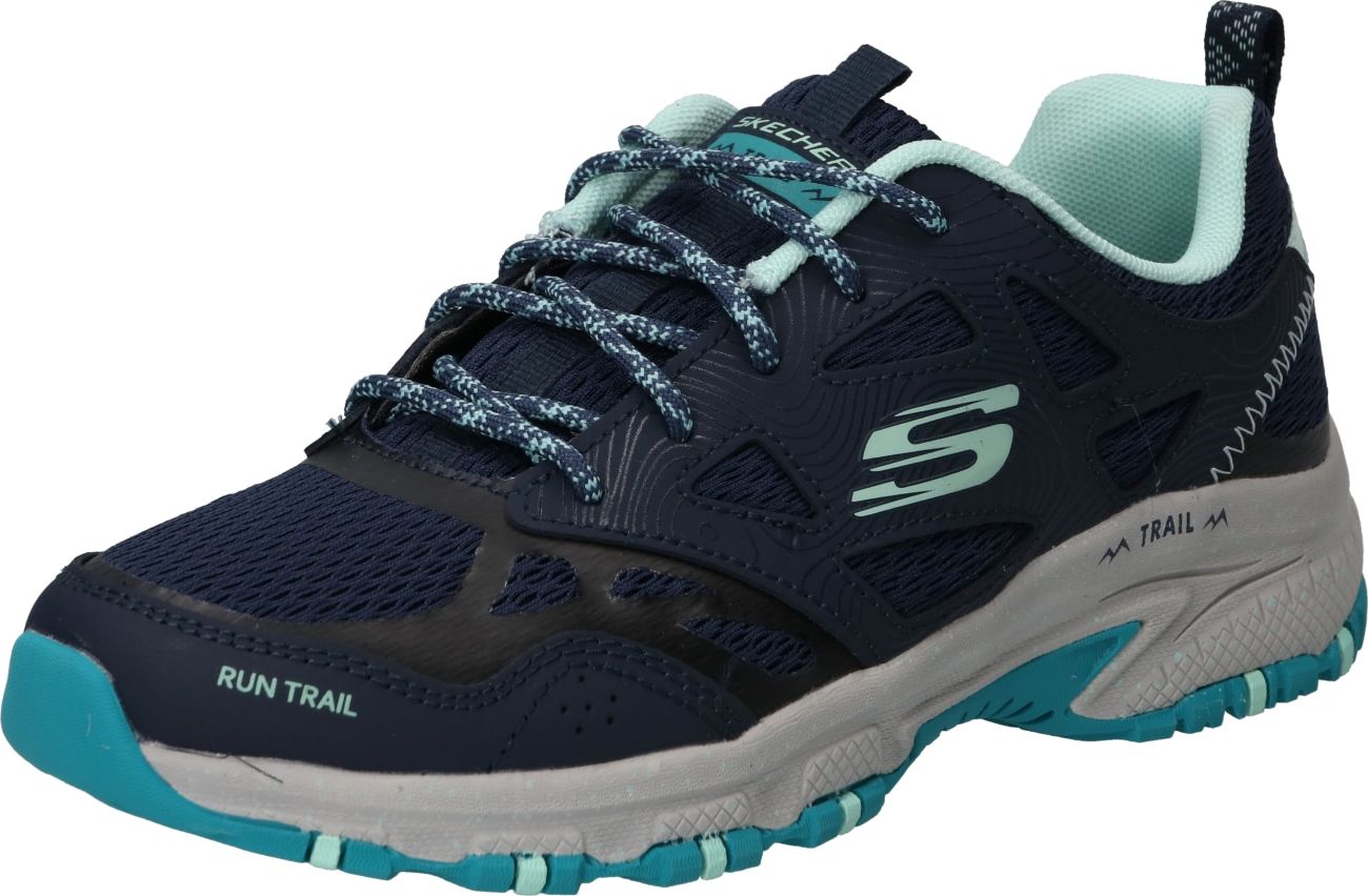 SKECHERS Tenisky 'Hillcrest' noční modrá / mátová / světle šedá