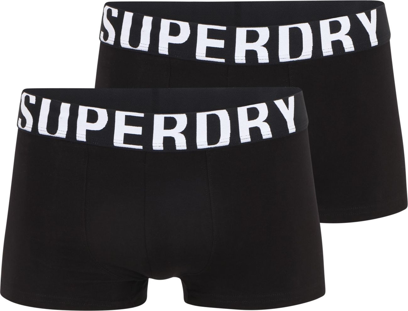 Superdry Boxerky černá / bílá