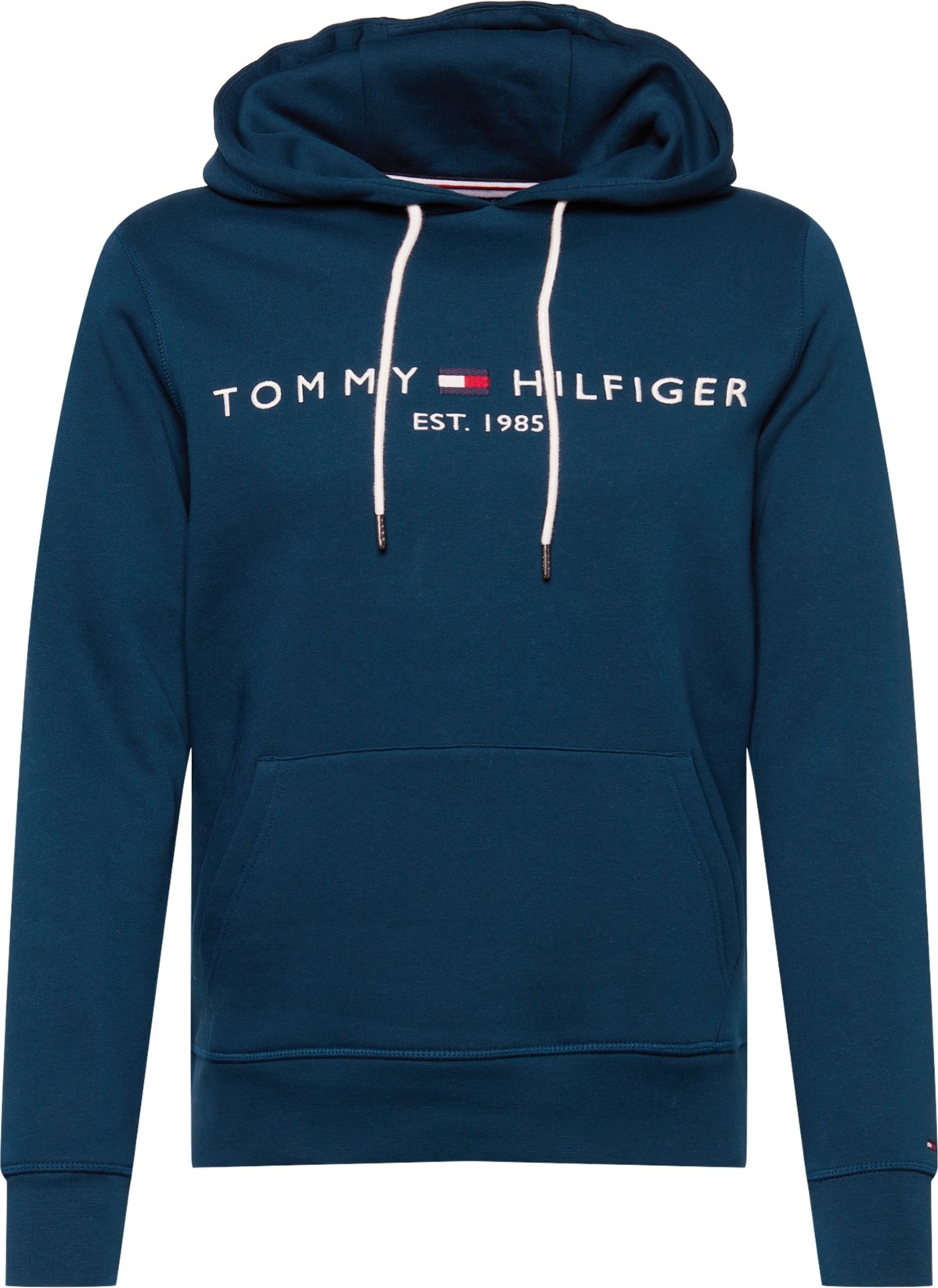 TOMMY HILFIGER Mikina námořnická modř / bílá / fialkově modrá