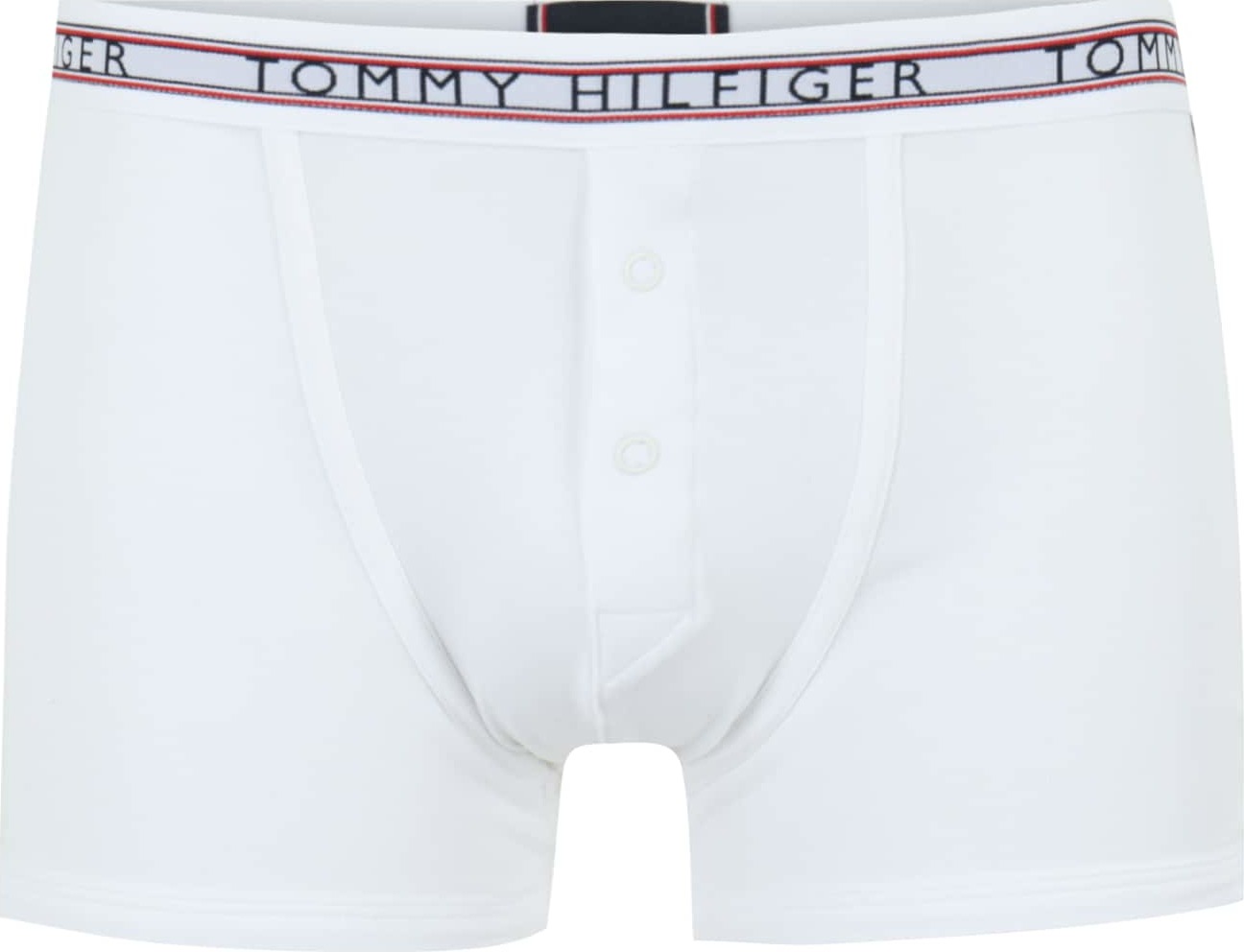 TOMMY HILFIGER Boxerky bílá / námořnická modř / červená