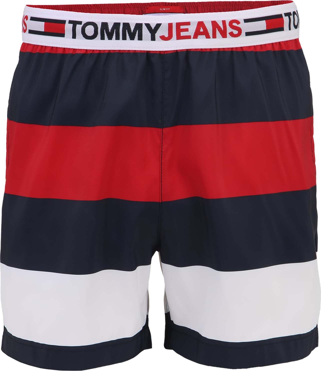 Tommy Hilfiger Underwear Plavecké šortky námořnická modř / bílá / červená