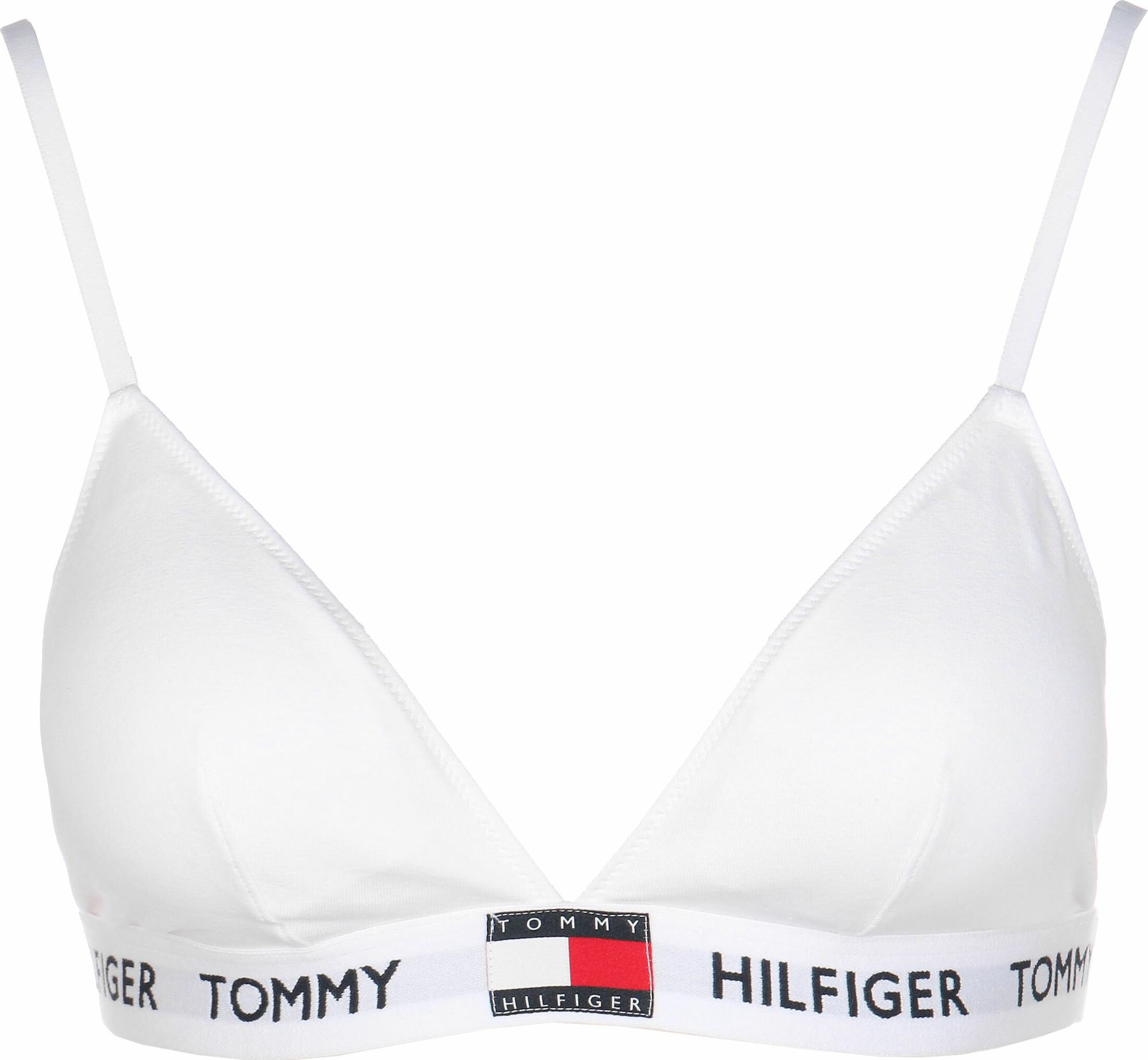 Tommy Hilfiger Underwear Podprsenka bílá / námořnická modř / červená