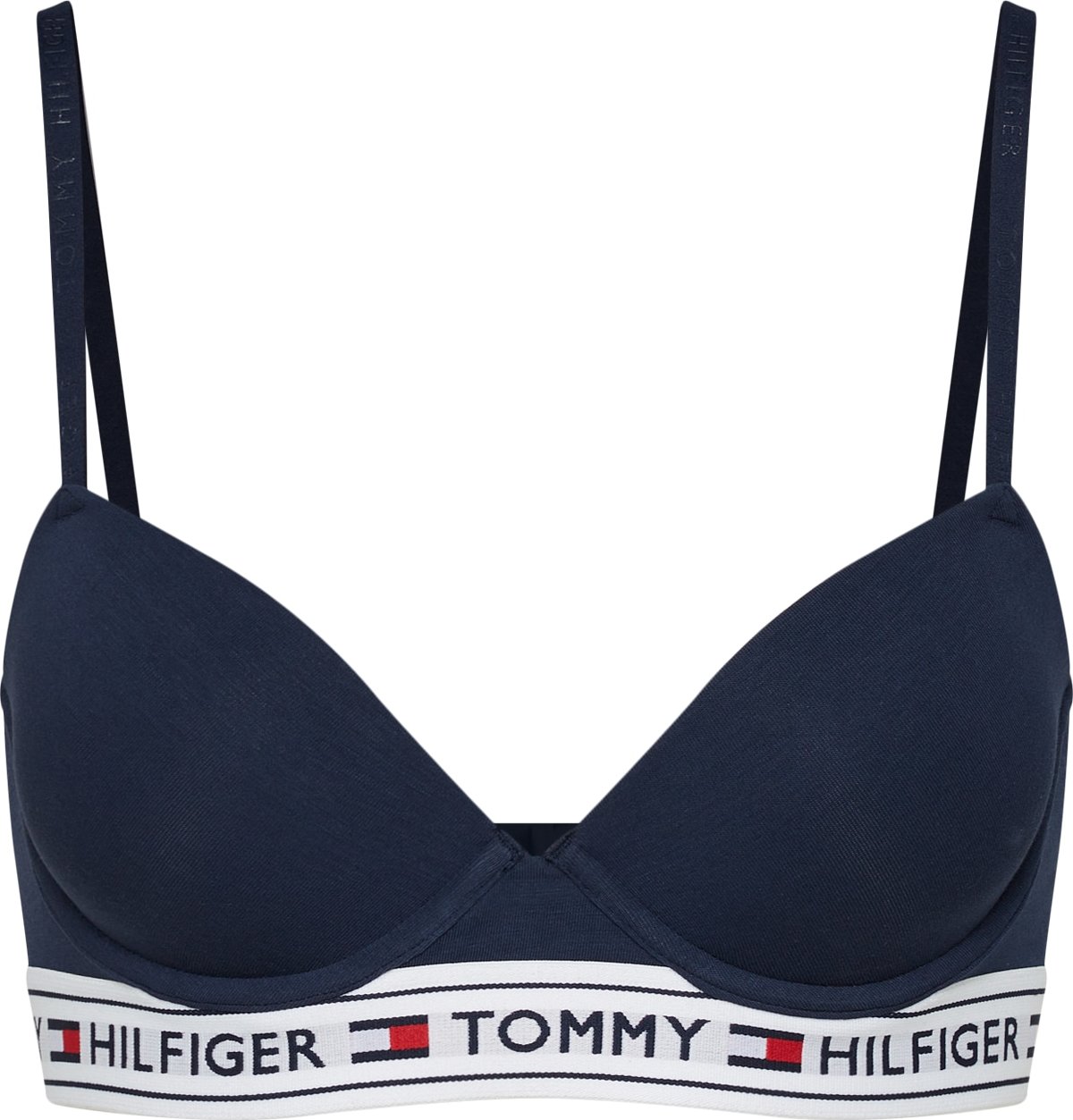 Tommy Hilfiger Underwear Podprsenka námořnická modř / červená / bílá