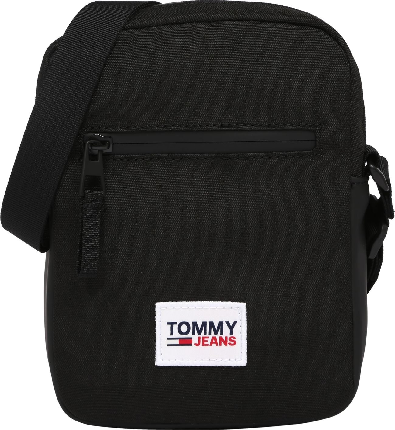 Tommy Jeans Taška přes rameno černá / bílá / námořnická modř / červená