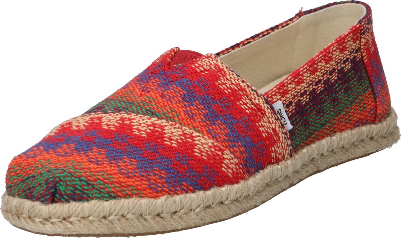 TOMS Espadrilky 'Alpargata' mix barev / oranžová