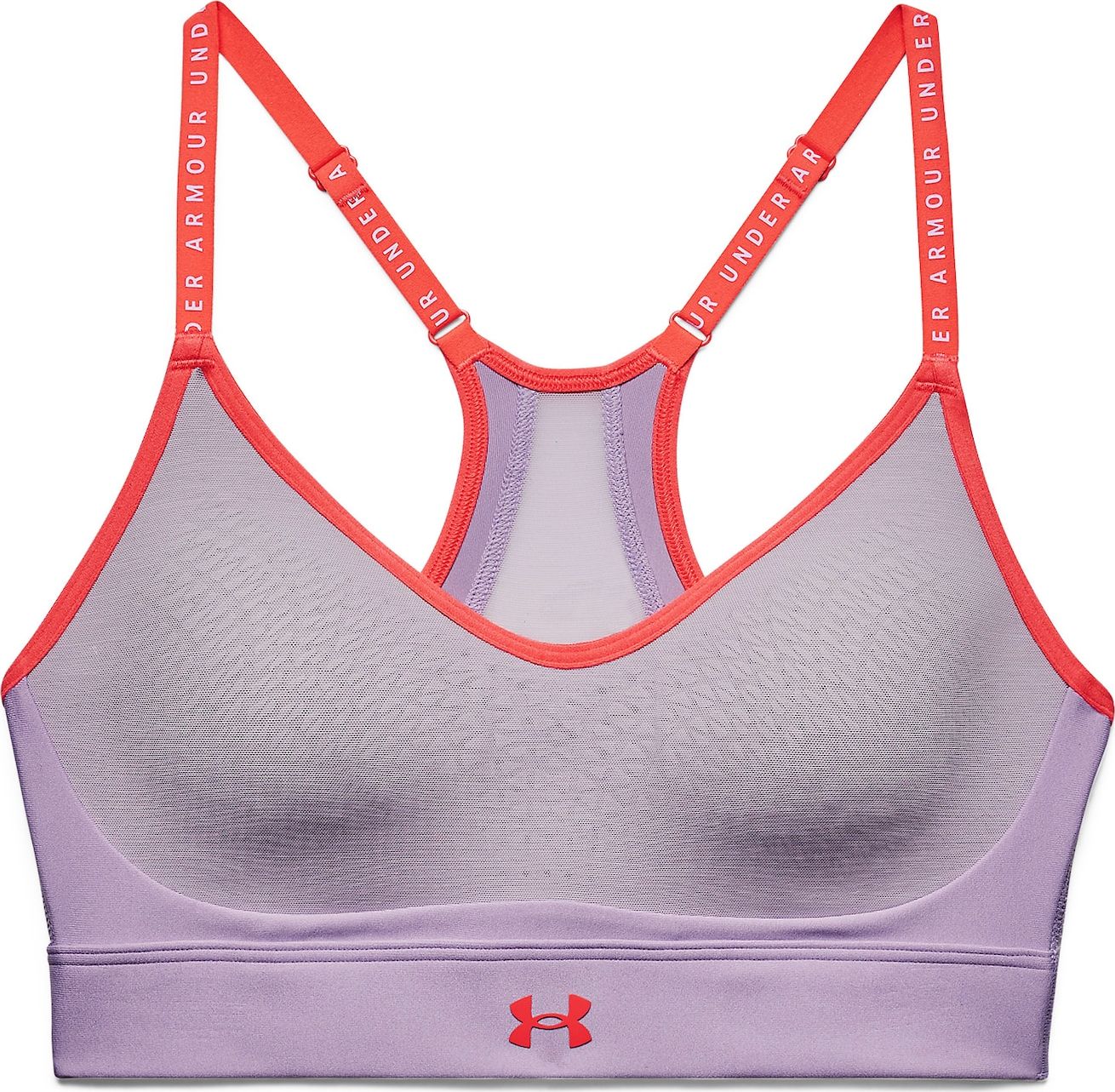 UNDER ARMOUR Sportovní podprsenka 'Infinity' fialová / červená