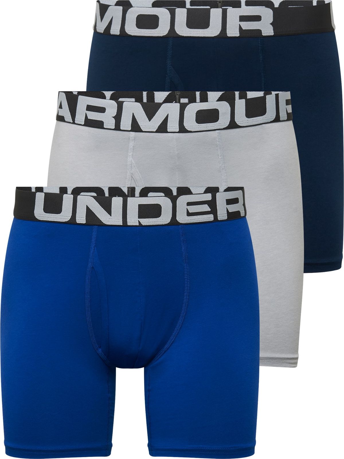 UNDER ARMOUR Sportovní spodní prádlo modrá / šedá / noční modrá