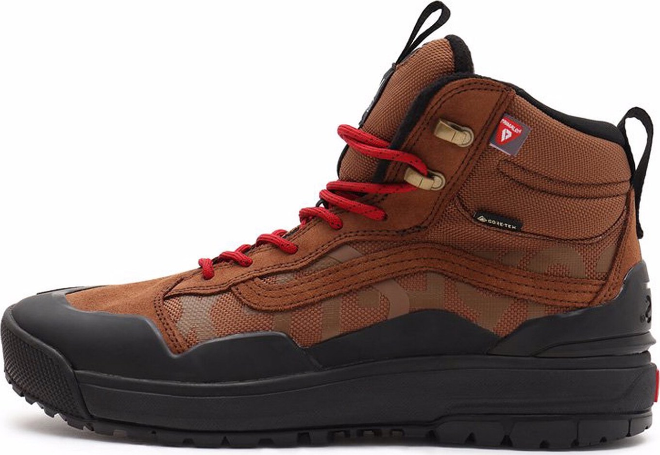 VANS Kotníkové tenisky 'UA UltraRange EXO Hi GORE-TEX MTE-2' černá / rezavě hnědá / světle hnědá