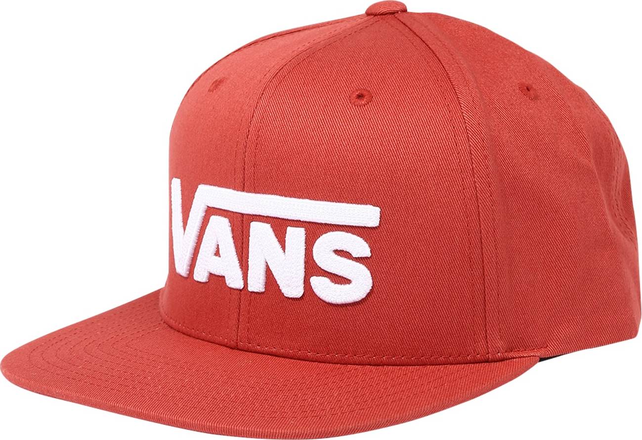 VANS Kšiltovka 'DROP V II' červená / bílá