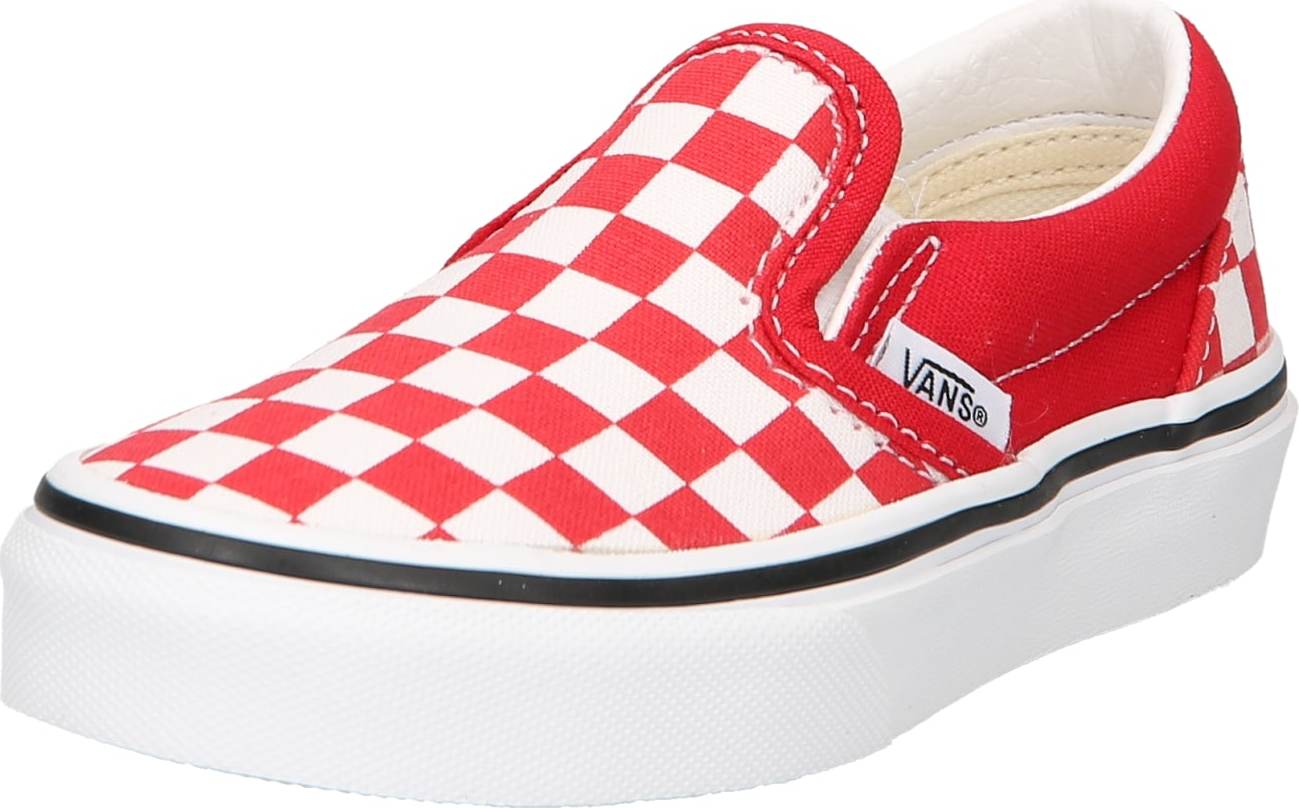 VANS Tenisky červená / bílá