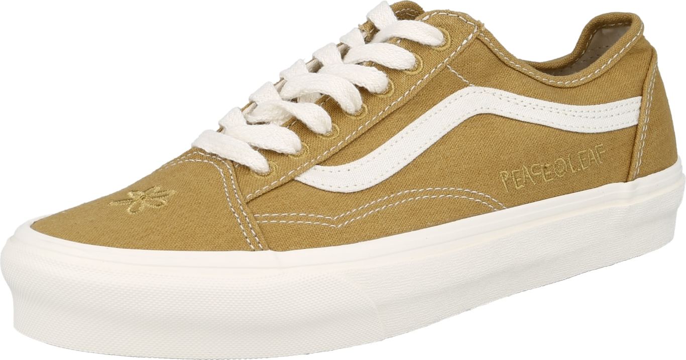 VANS Tenisky 'UA Old Skool' hořčicová / bílá