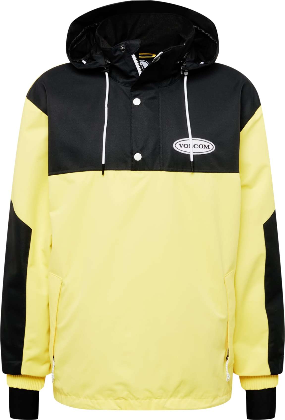 Volcom Outdoorová bunda 'LONGO' limone / černá