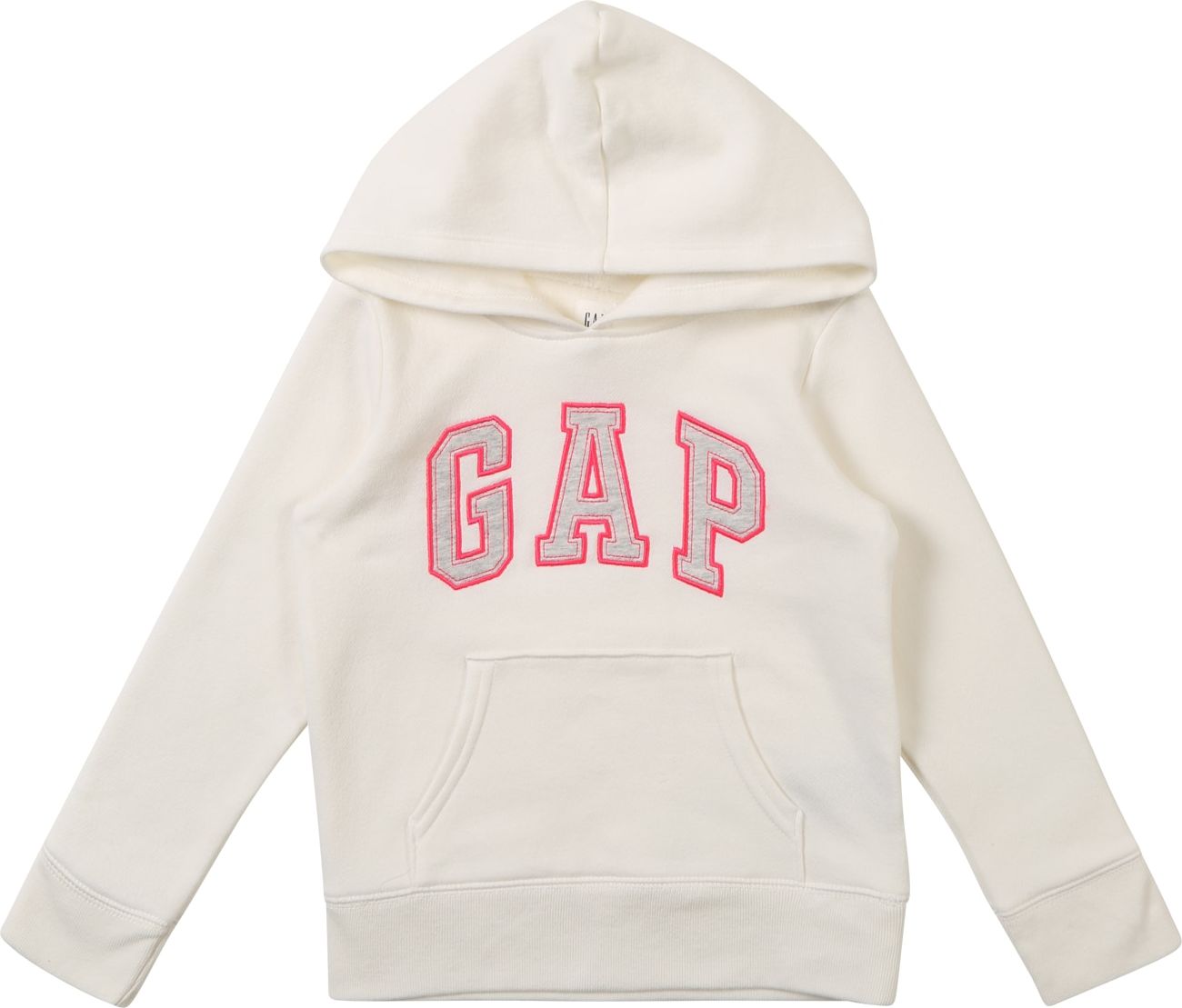 GAP Mikina 'GAP LOGO HOOD' bílá