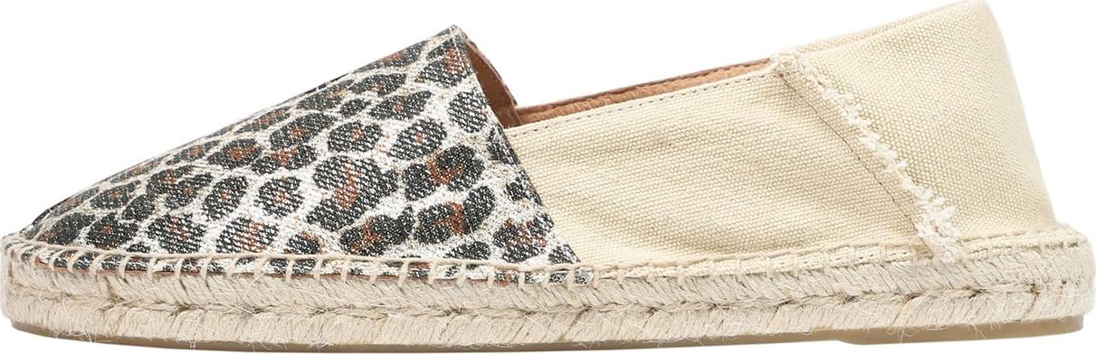 Scalpers Espadrilky 'Alba' béžová / tmavě šedá / hnědá