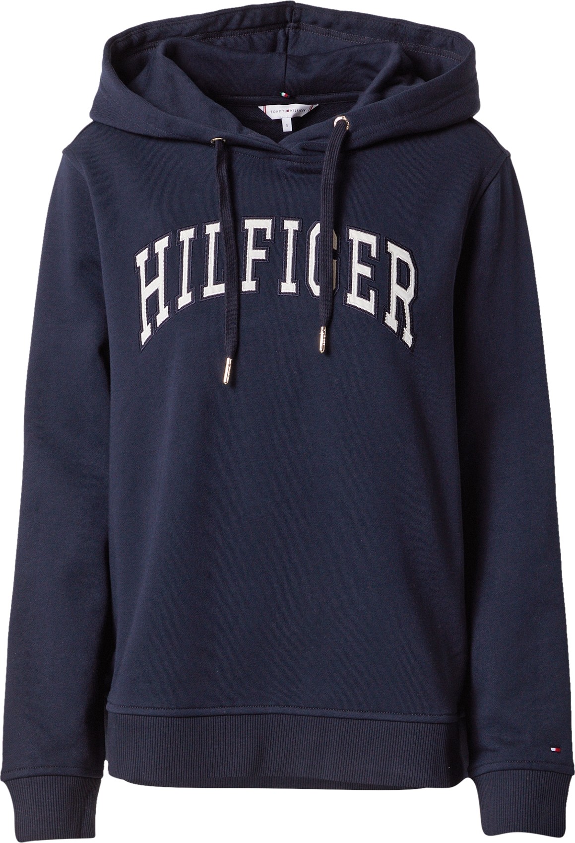 TOMMY HILFIGER Mikina námořnická modř / bílá