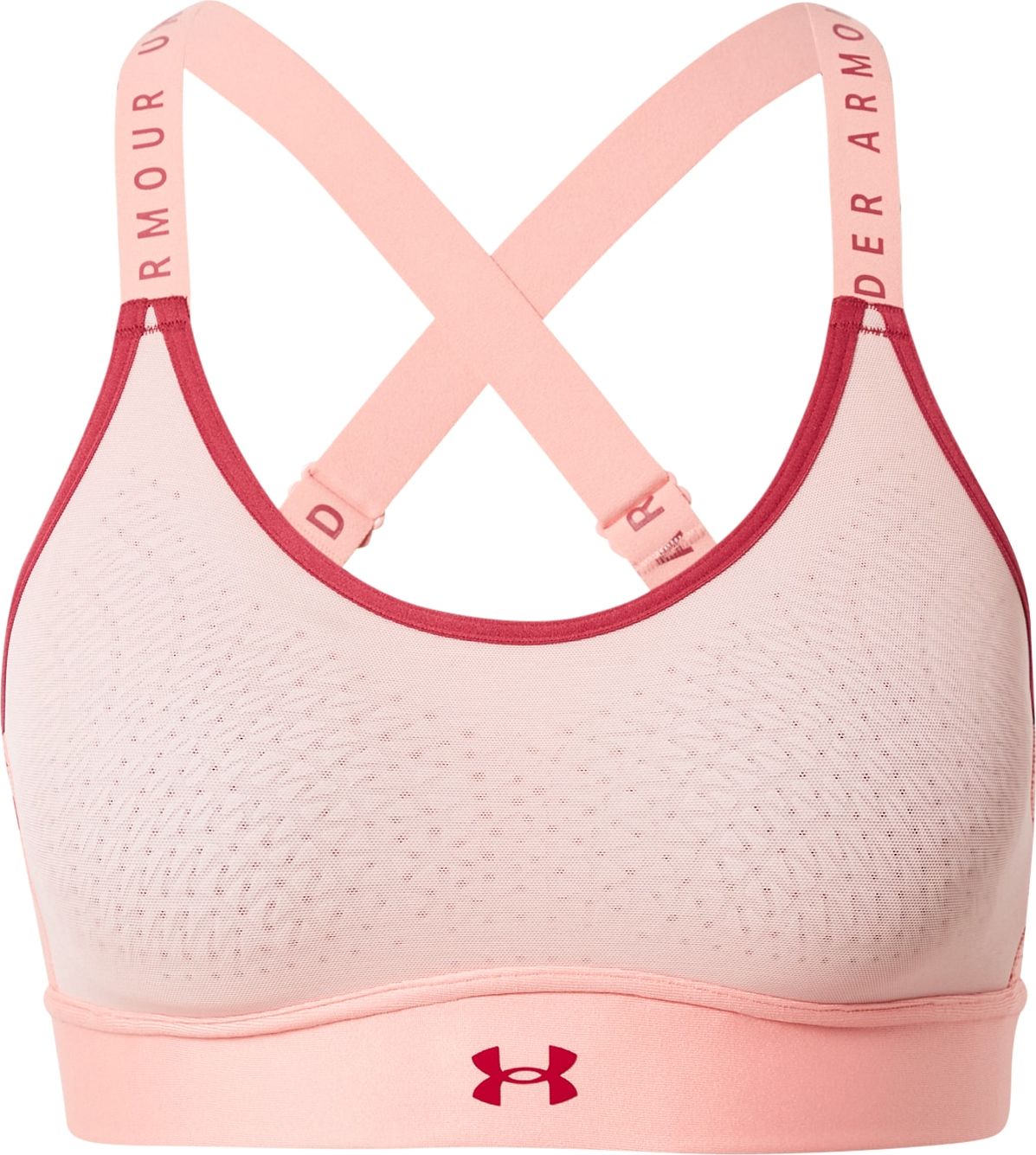 UNDER ARMOUR Sportovní podprsenka 'Infinity' pink / malinová