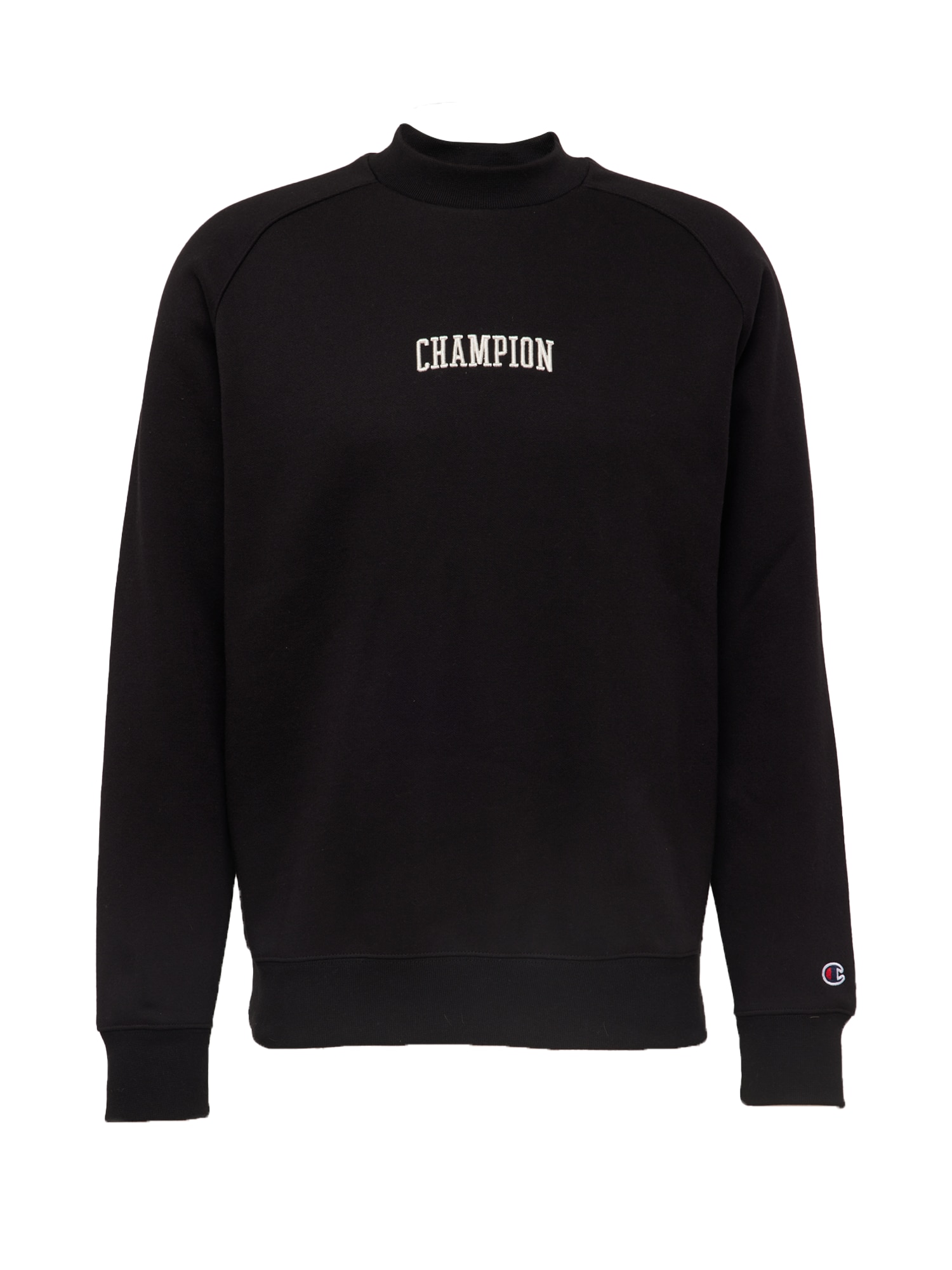 Champion Authentic Athletic Apparel Mikina černá / bílá