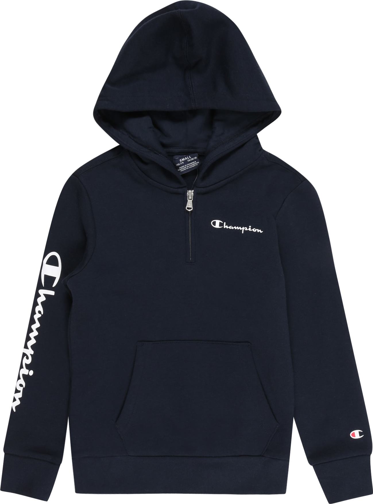 Champion Authentic Athletic Apparel Mikina námořnická modř / bílá / červená